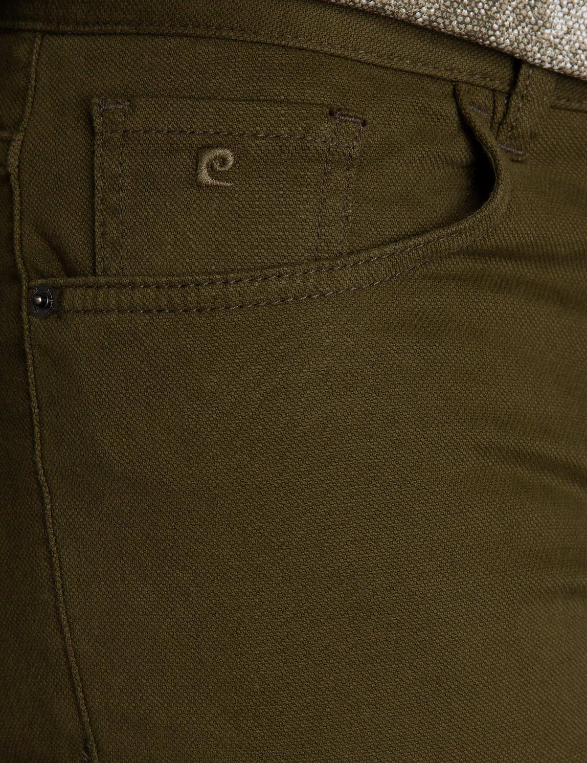 Koyu Yeşil Slim Fit Kanvas Pantolon - 50195903066