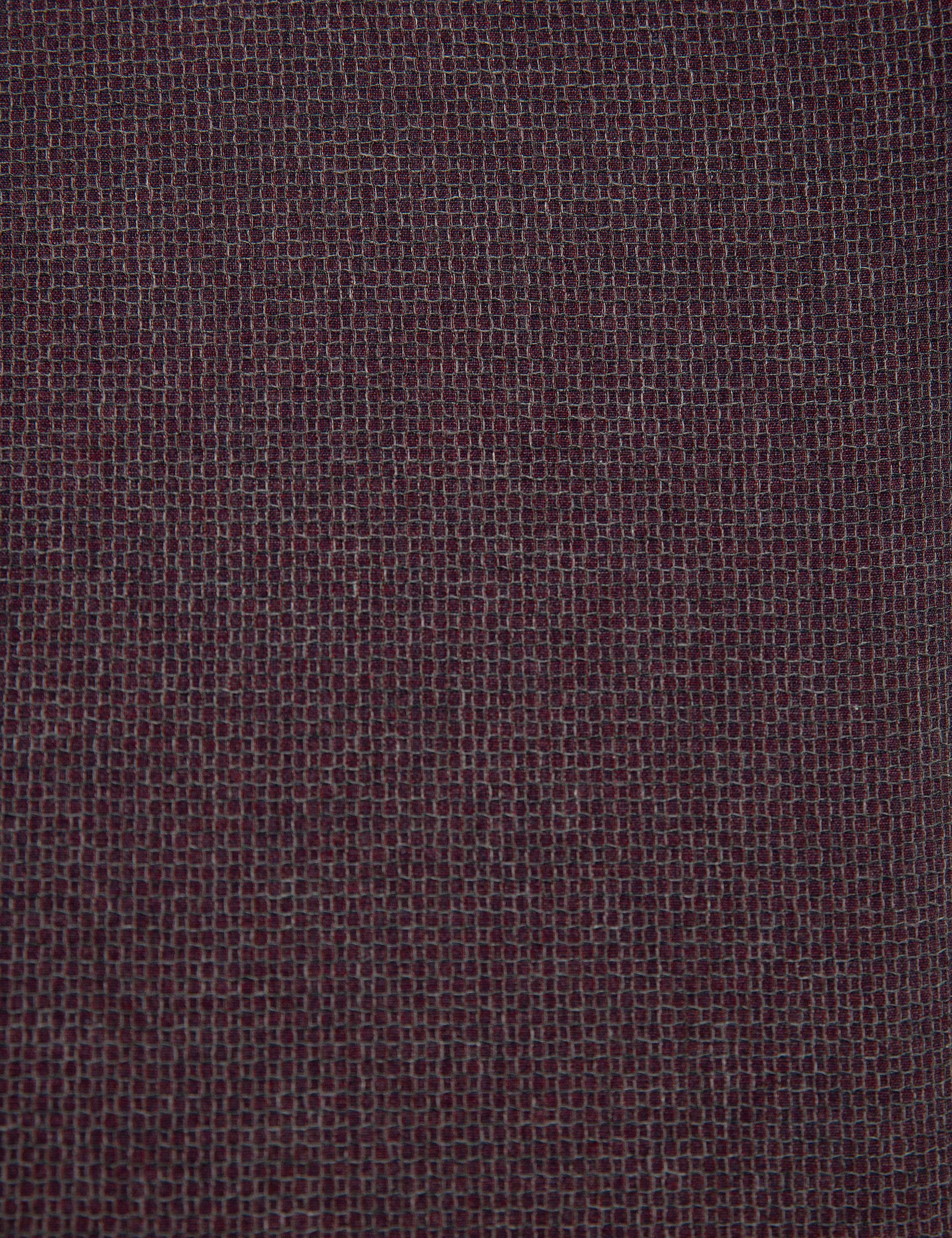 Bordo Slim Fit Gömlek