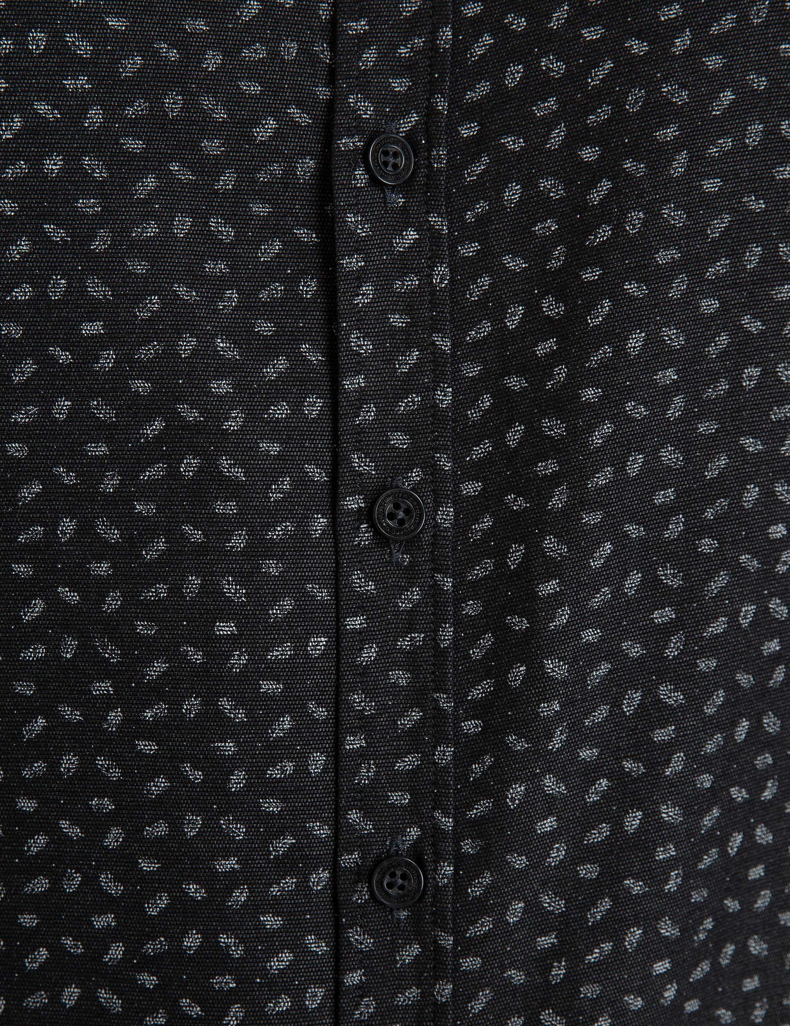 Antrasit Gri Slim Fit Gömlek