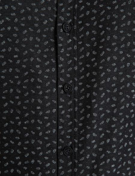 Antrasit Gri Slim Fit Gömlek - 50194943001