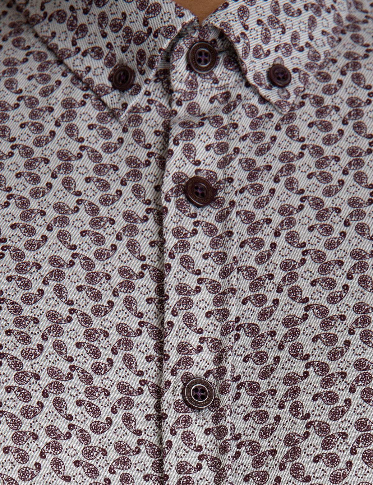 Bordo Slim Fit Uzun Kollu Gömlek - 50194976001