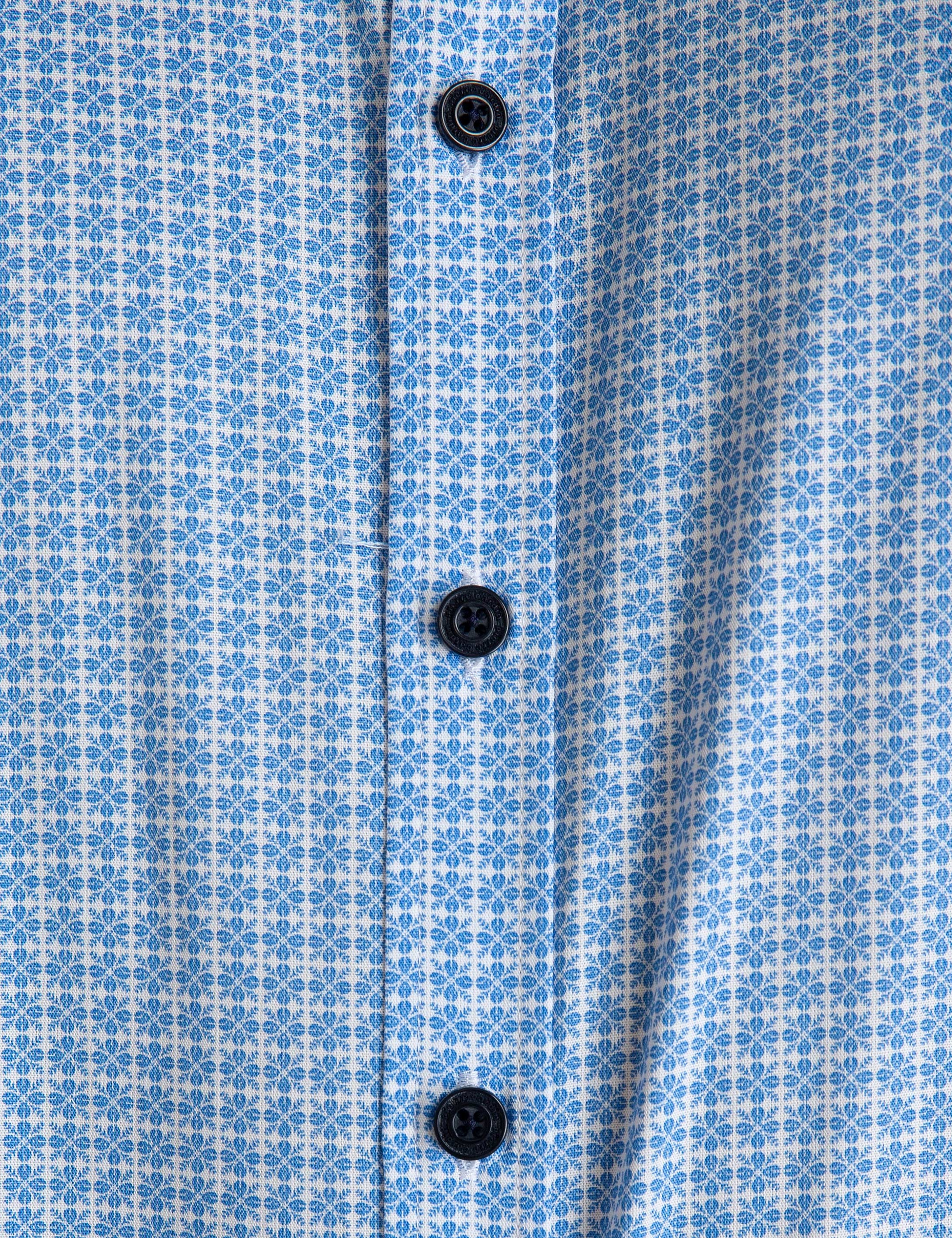 Mavi Slim Fit Gömlek - Image 5
