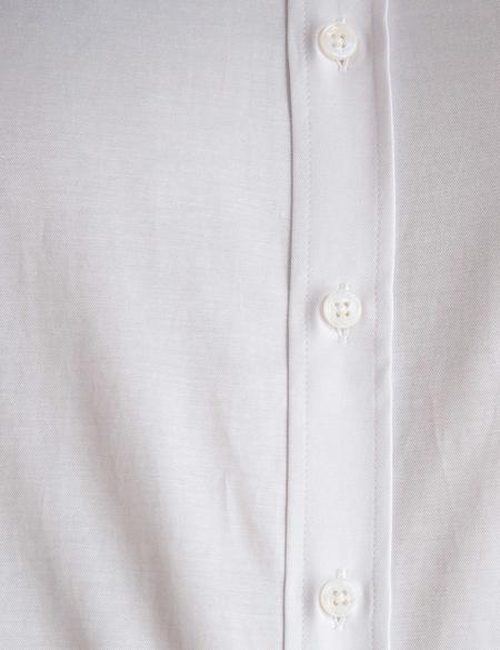Beyaz Regular Fit Uzun Kollu Klasik Gömlek - 50197132005