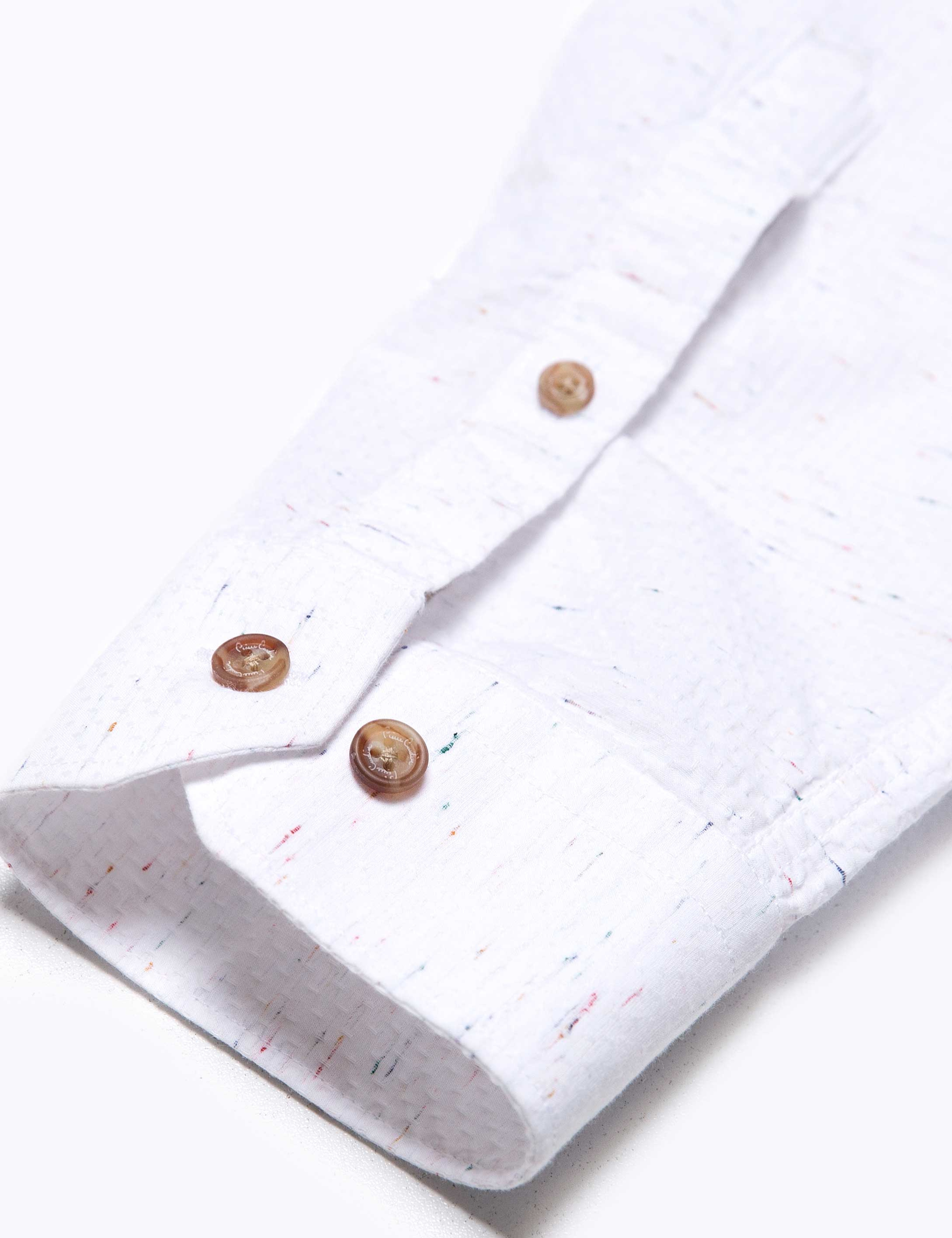 Beyaz Slim Fit Gömlek - Image 5