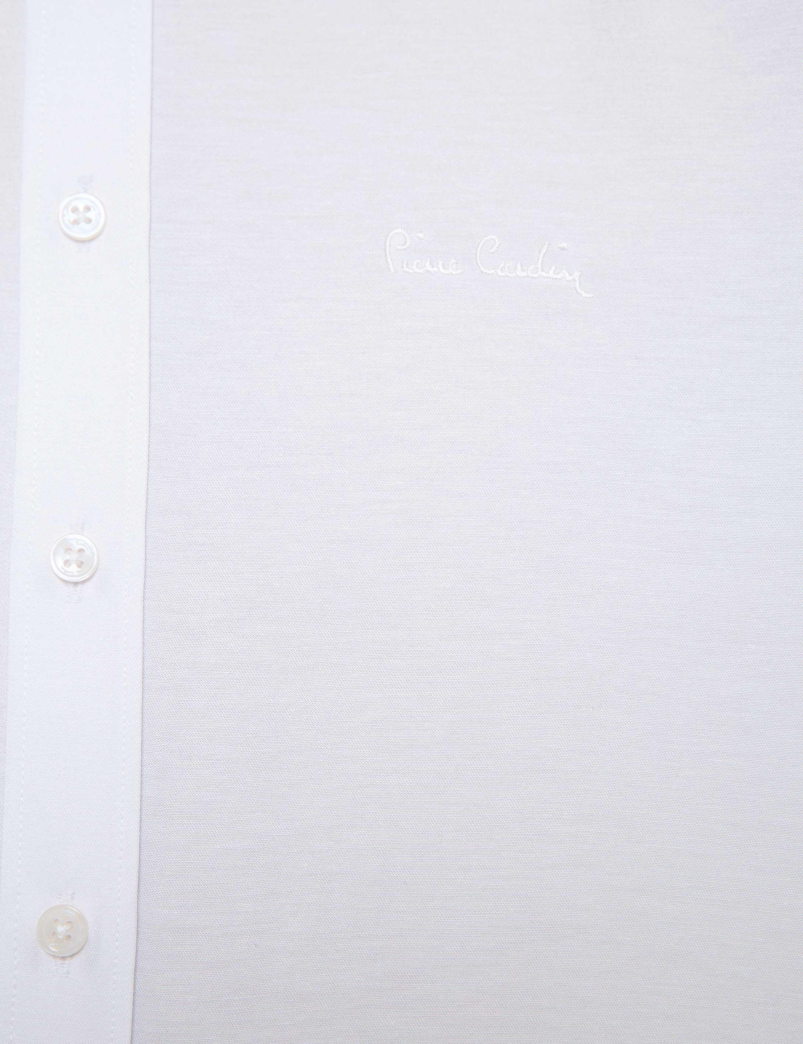 Beyaz Slim Fit Uzun Kollu Klasik Gömlek