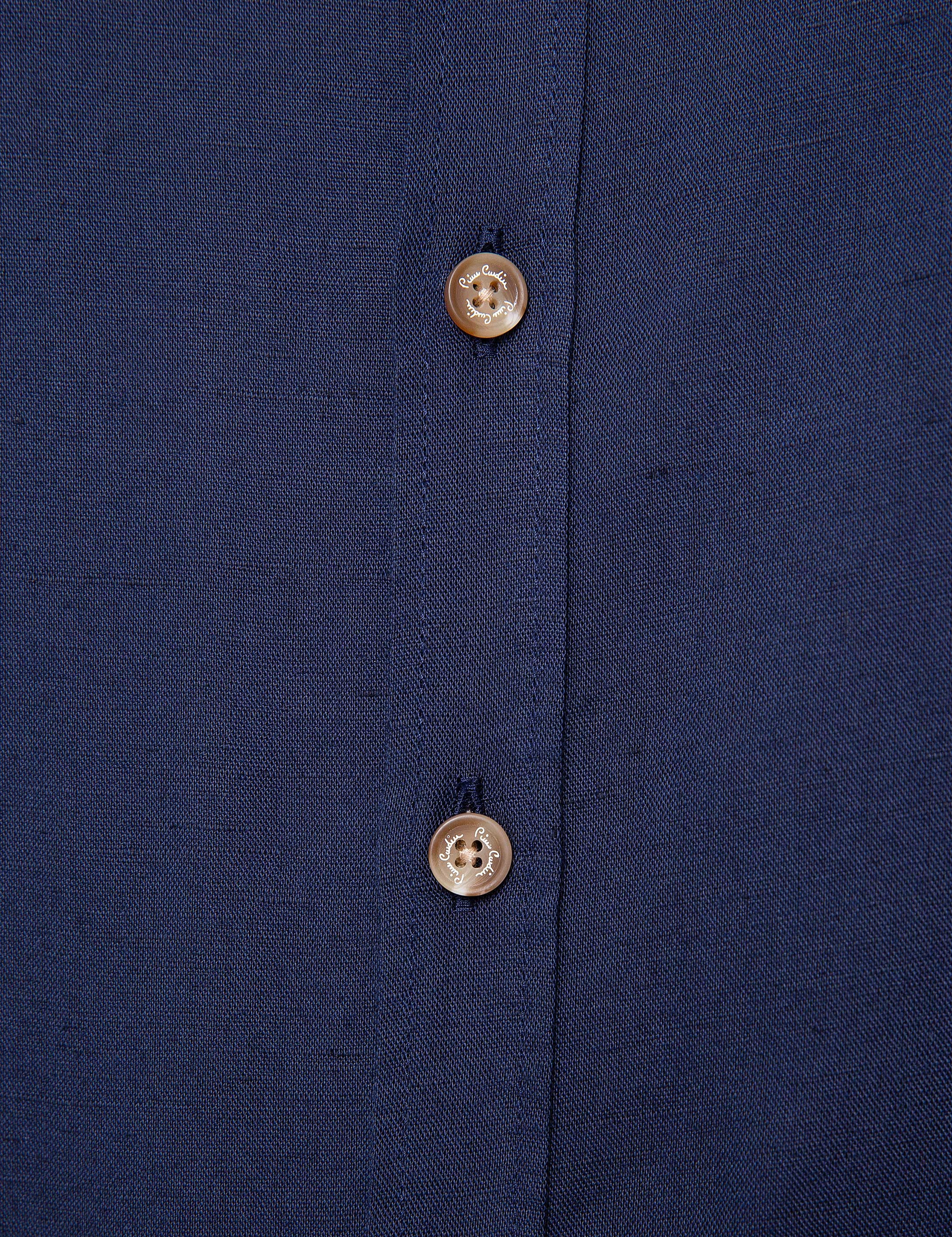 Lacivert Slim Fit Gömlek - Image 5