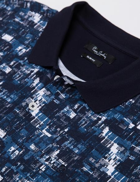 Lacivert Slim Fit T-Shirt - 50185860002