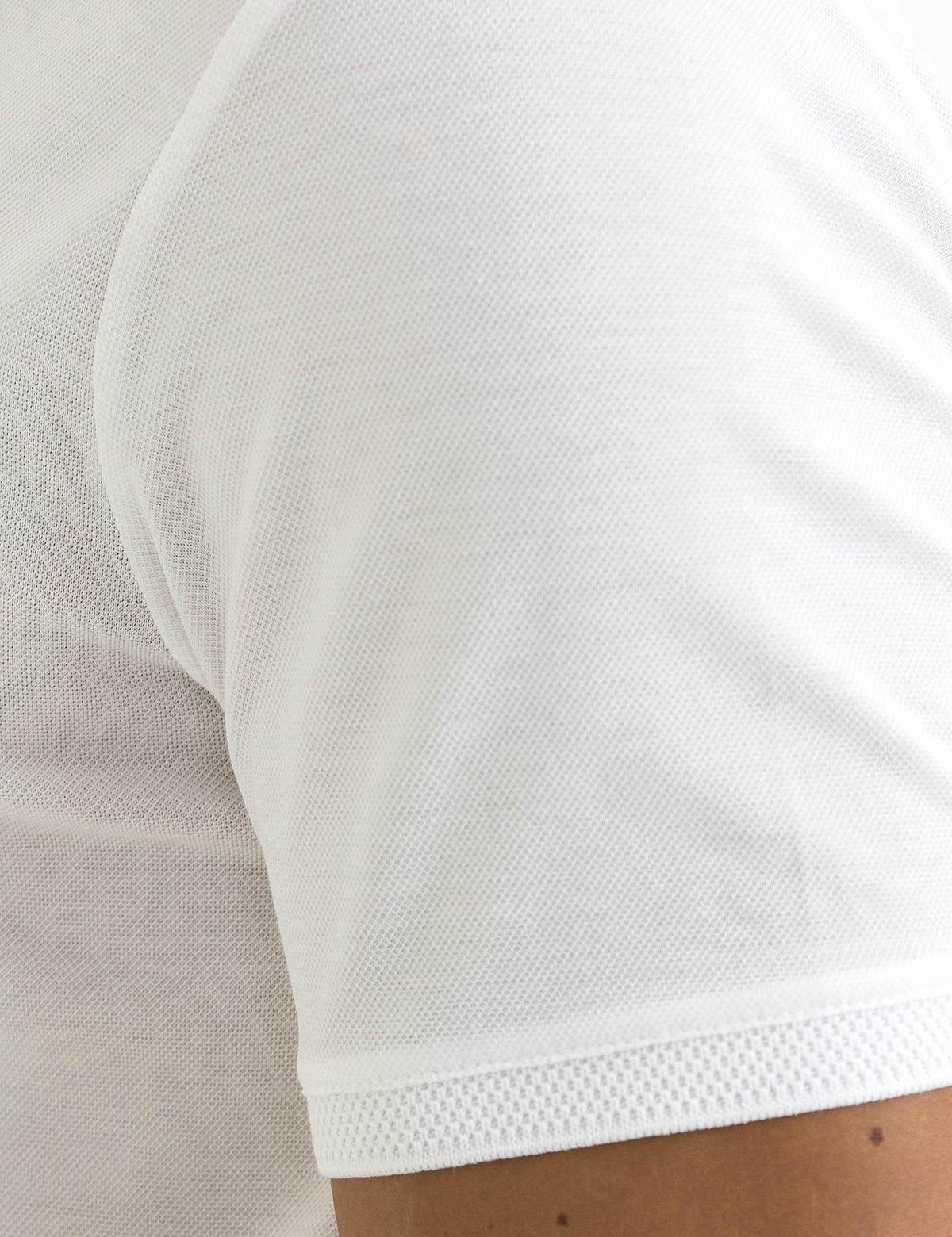 Beyaz Slim Fit T-Shirt - 50186356026