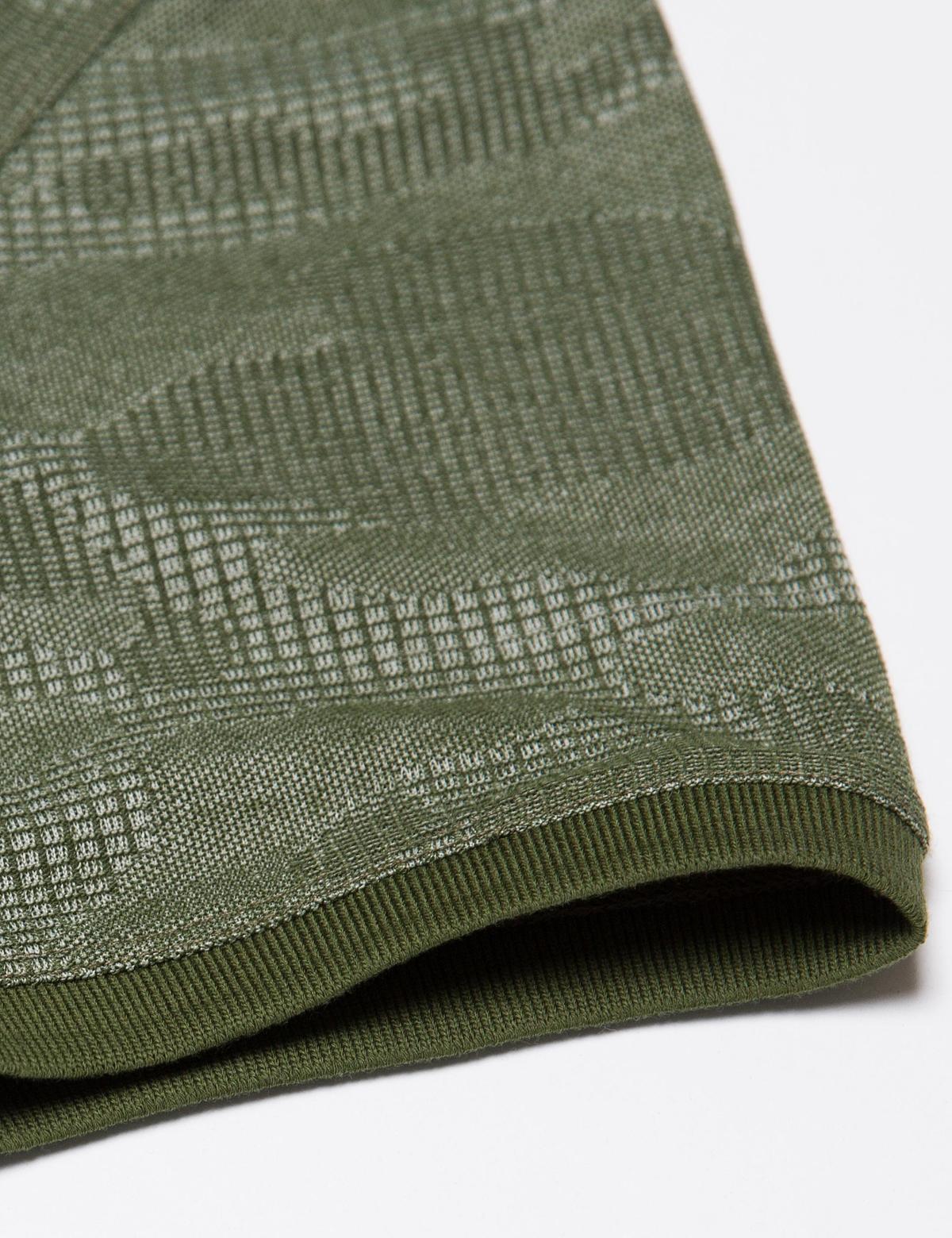 Yeşil Slim Fit Polo Yaka T-Shirt - 50186425013