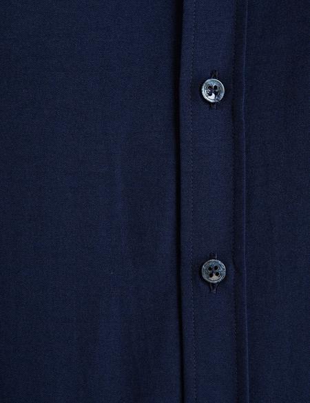 Lacivert Regular Fit Uzun Kollu Basic Gömlek - 50197132047