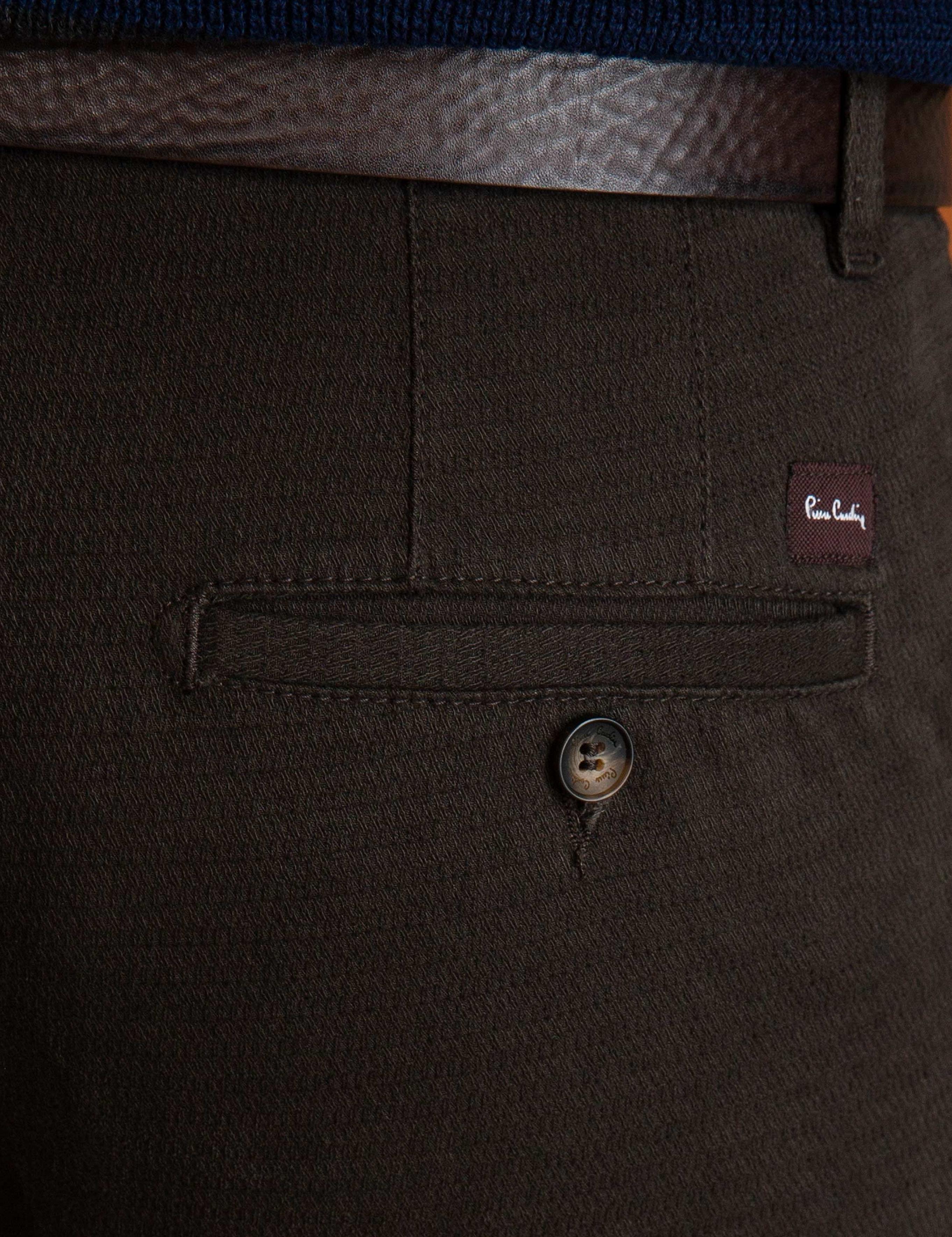 Kahverengi Slim Fit Chino Pantolon