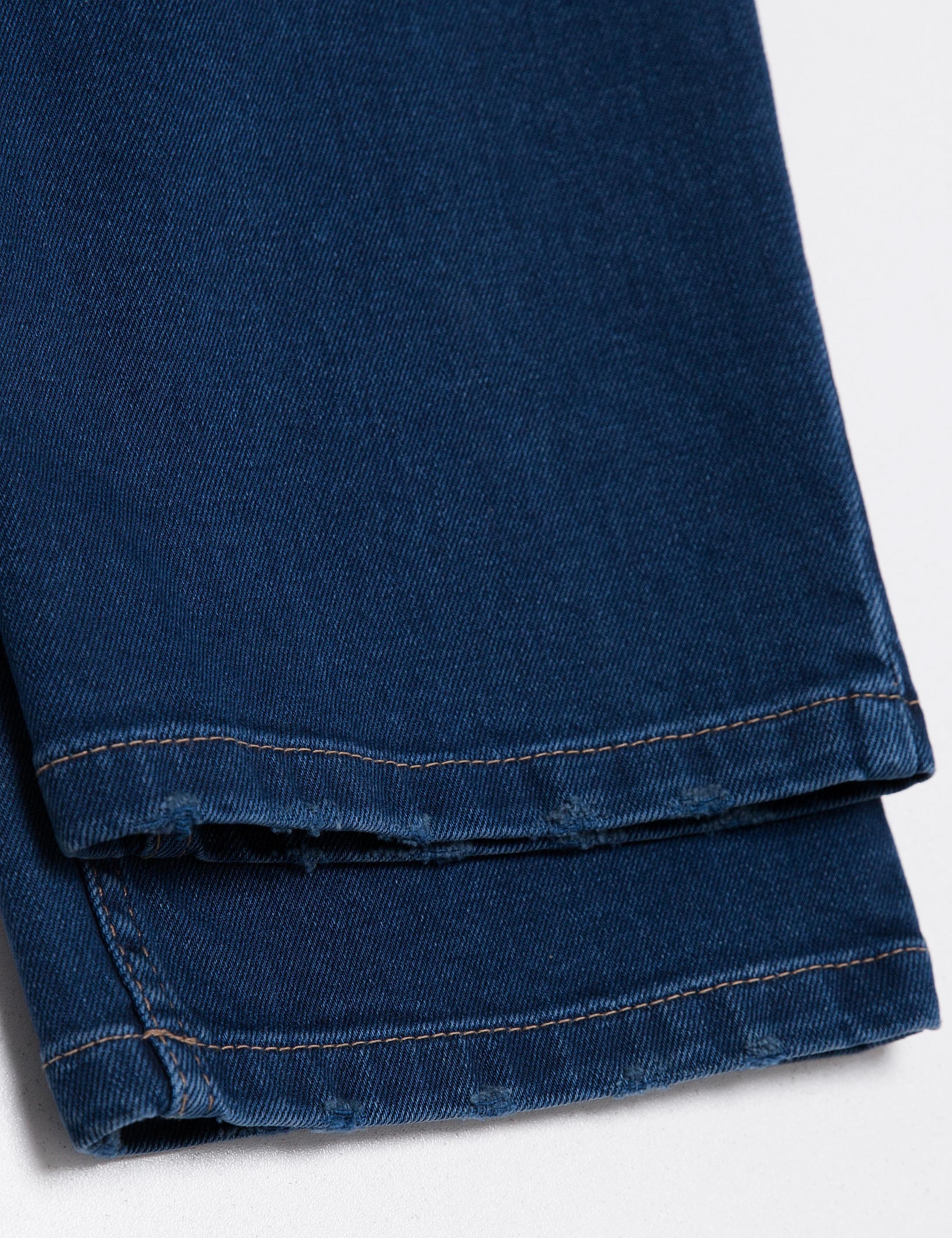 Lacivert Denim Pantolon