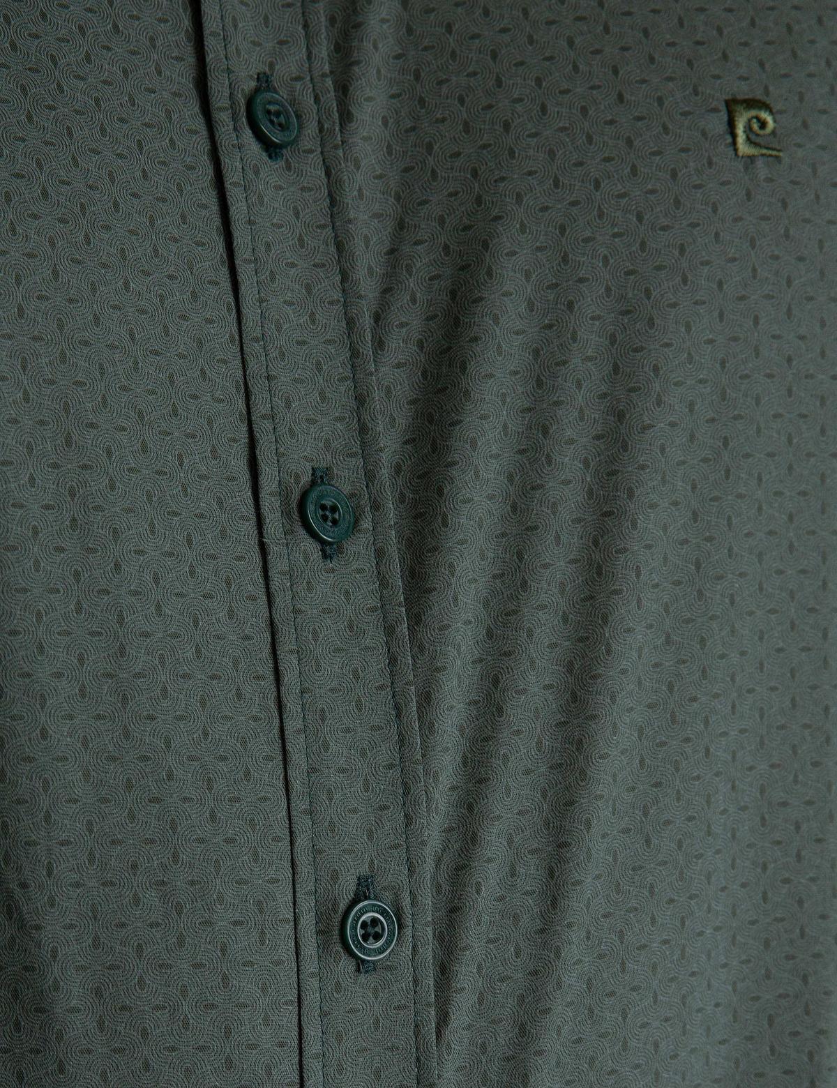 Yeşil Slim Fit Gömlek - 50195202019