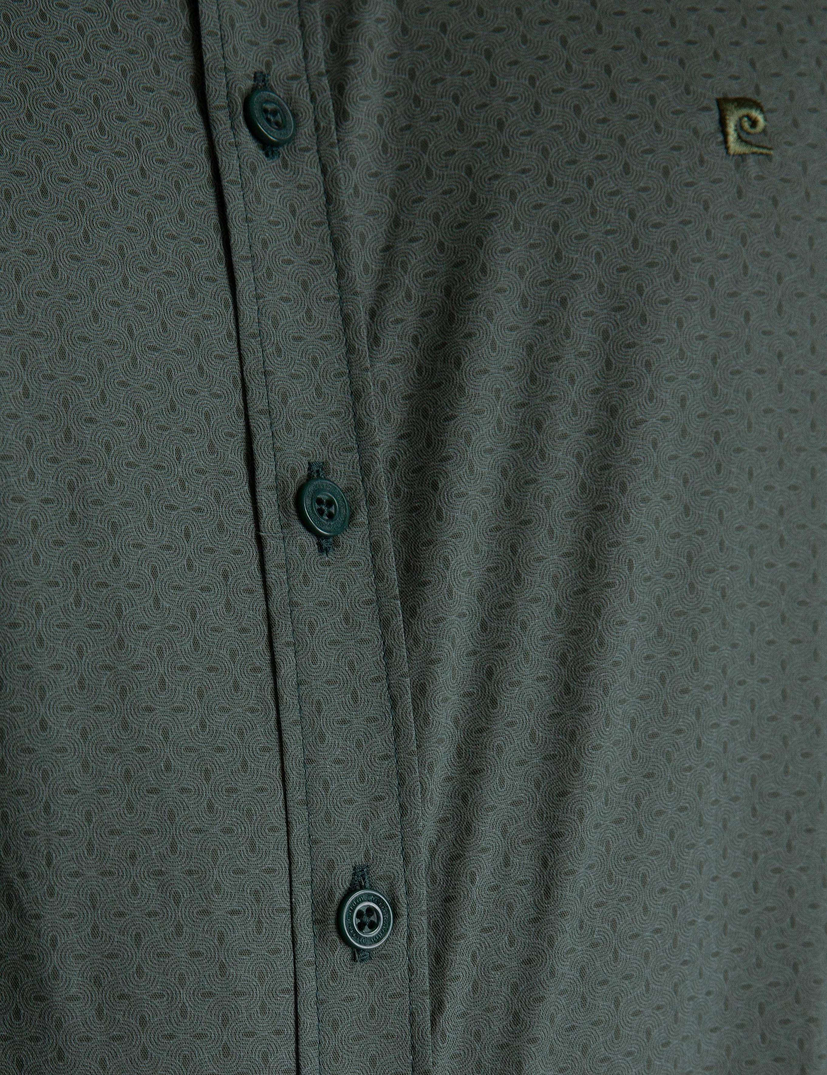 Yeşil Slim Fit Gömlek