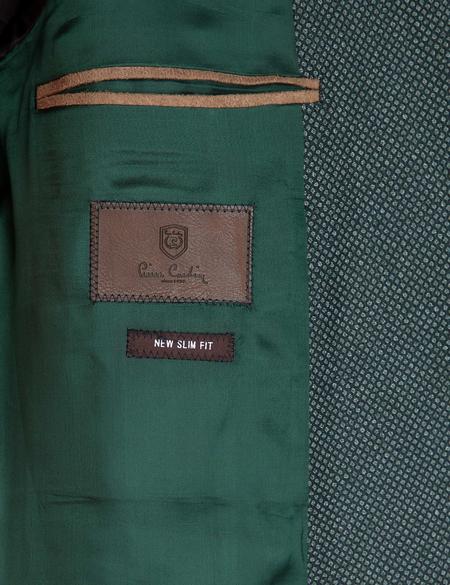 Yeşil Ekstra Slim Fit Ceket - 50203026047