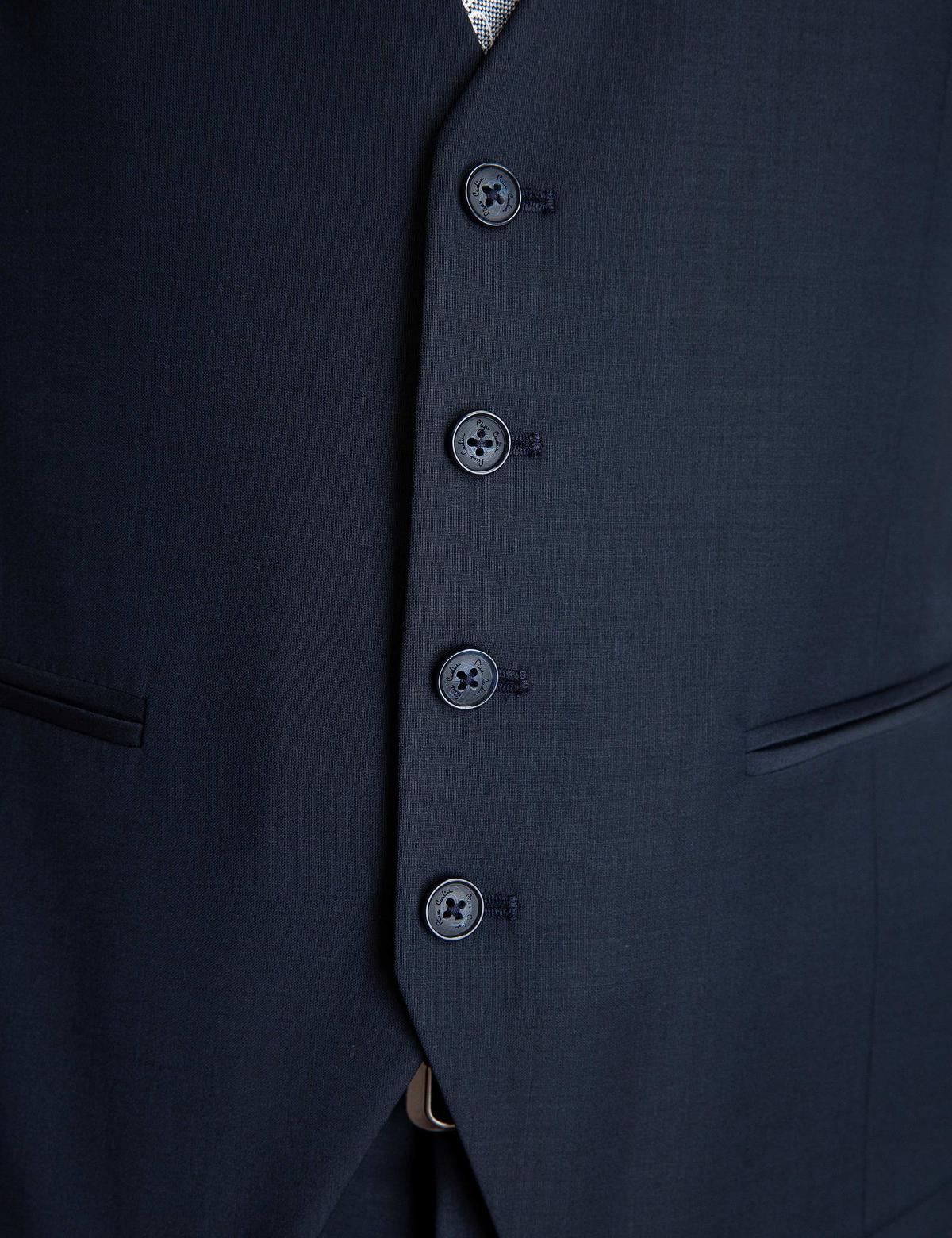 Lacivert Slim Fit Yelek - 50203311020