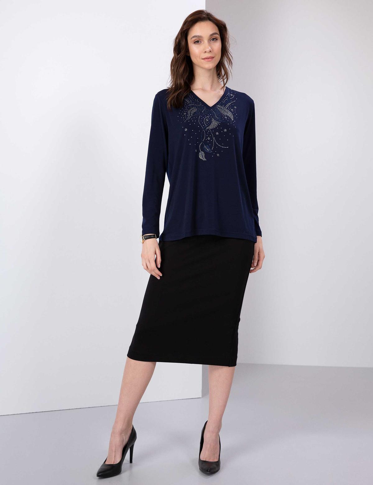 Lacivert Bluz - 50197811046