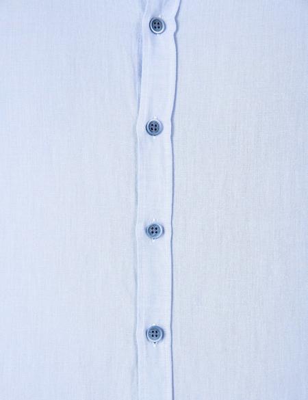 Açık Mavi Slim Fit Uzun Kollu Gömlek - 50202802006