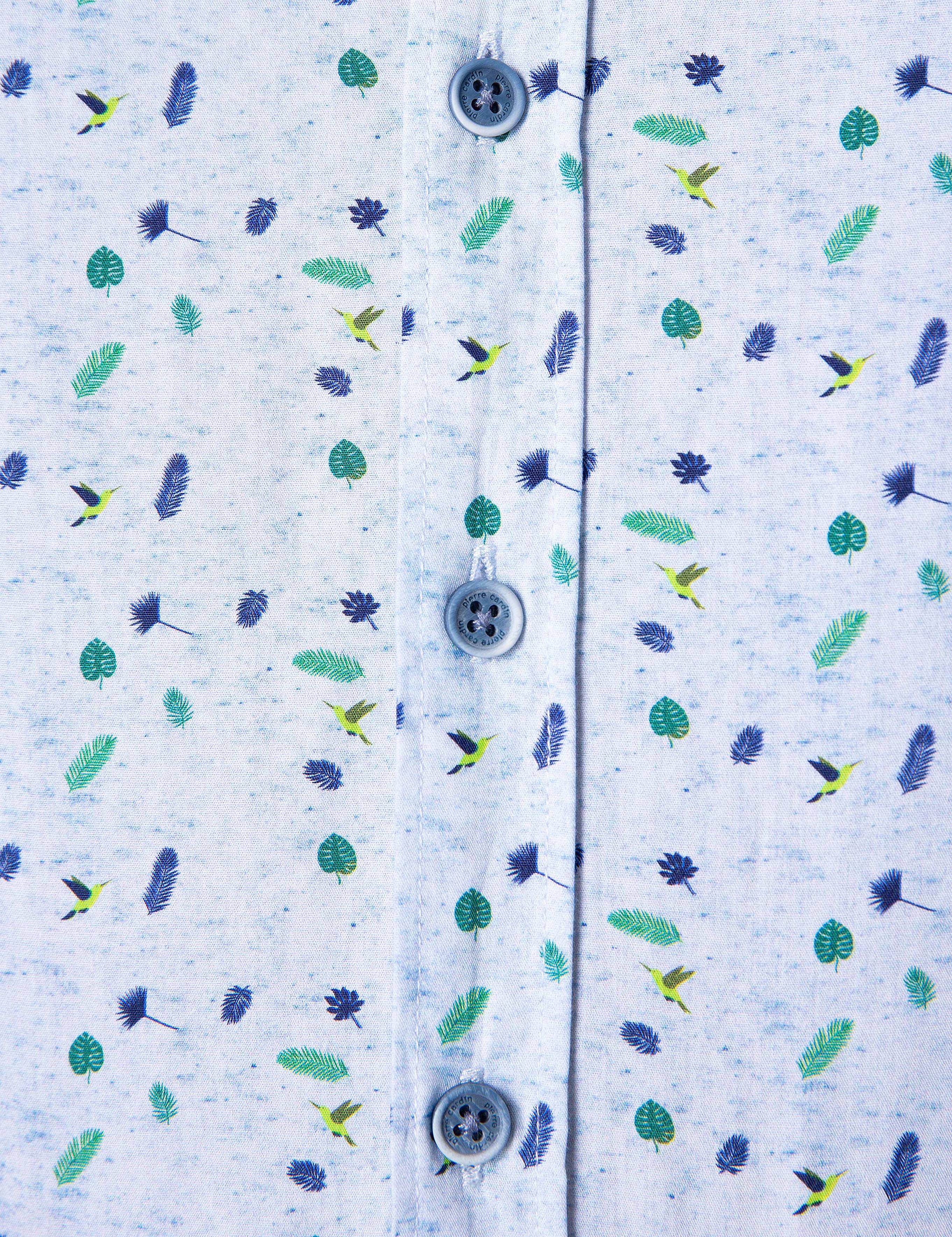 Mavi Slim Fit Uzun Kollu Gömlek