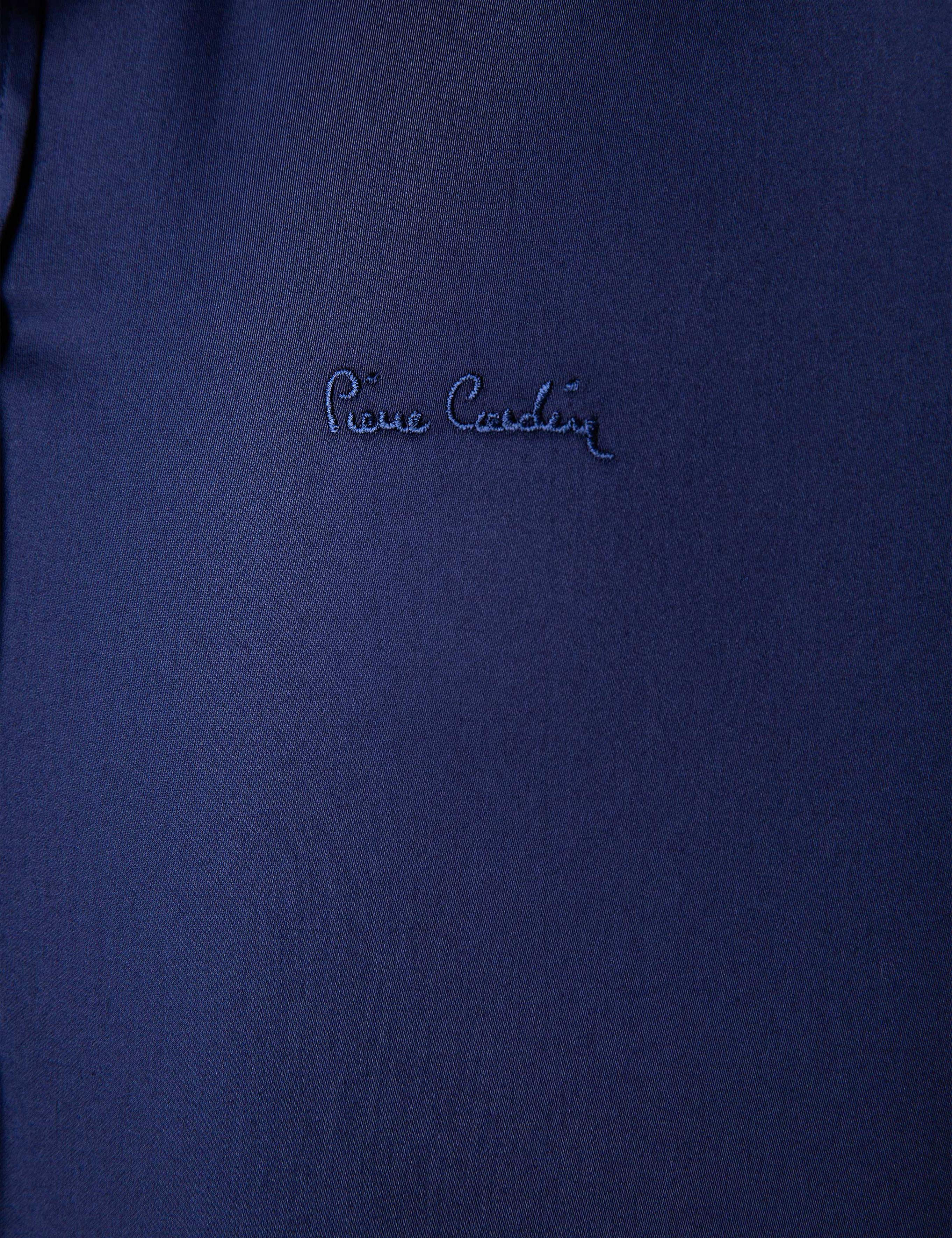 Lacivert Slim Fit Basic Gömlek