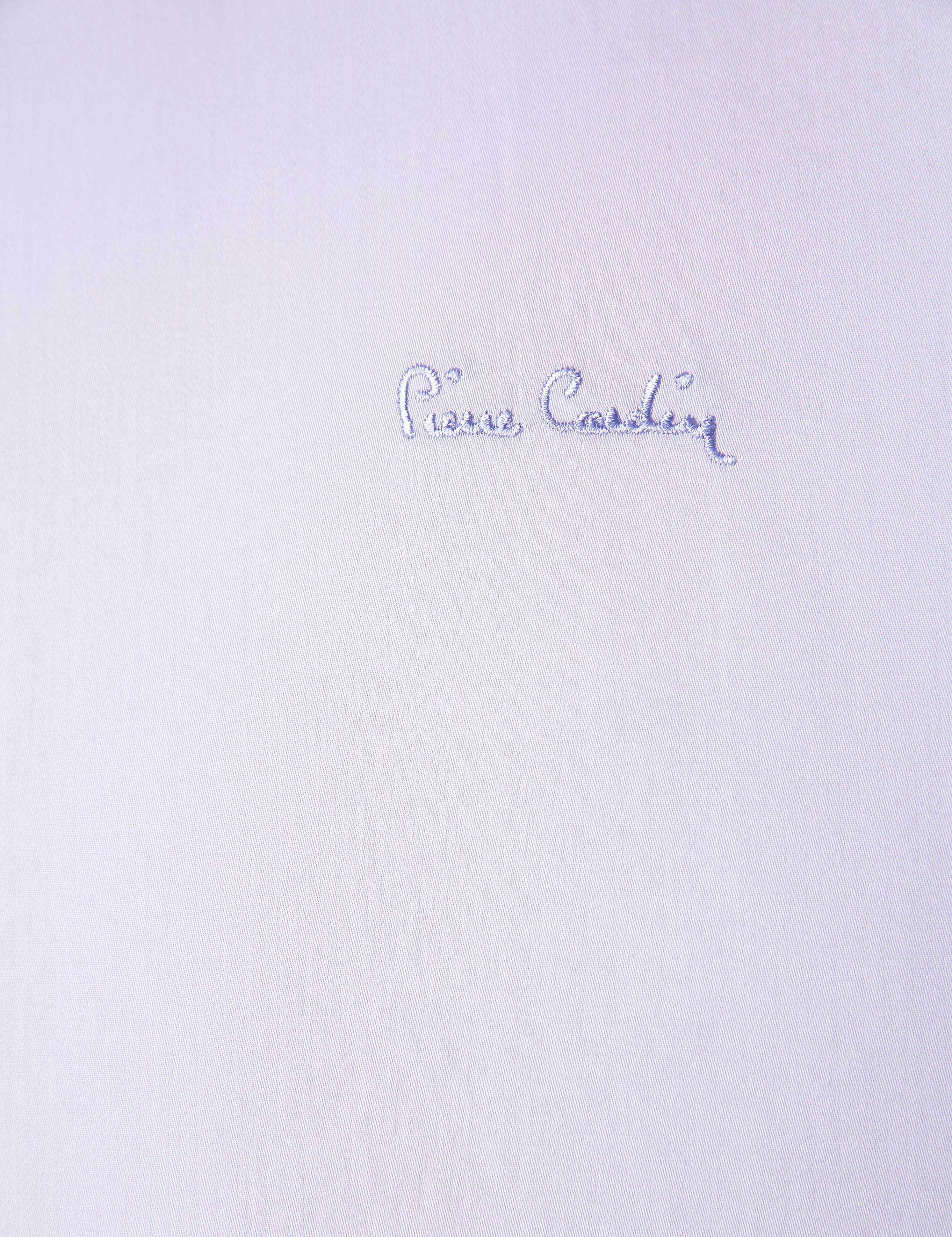 Lila Slim Fit Uzun Kollu Basic Gömlek