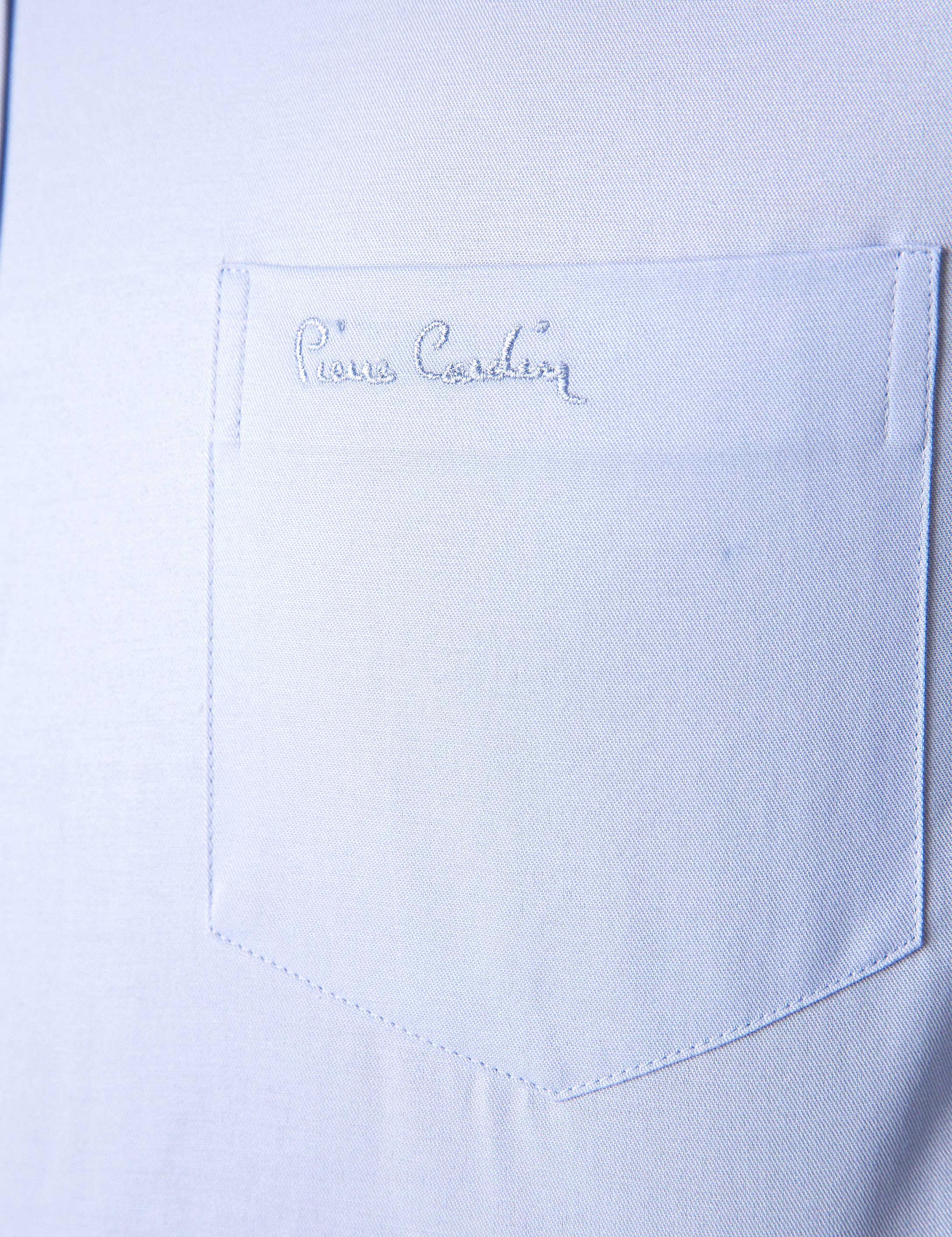 Açık Mavi Regular Fit Uzun Kollu Basic Gömlek