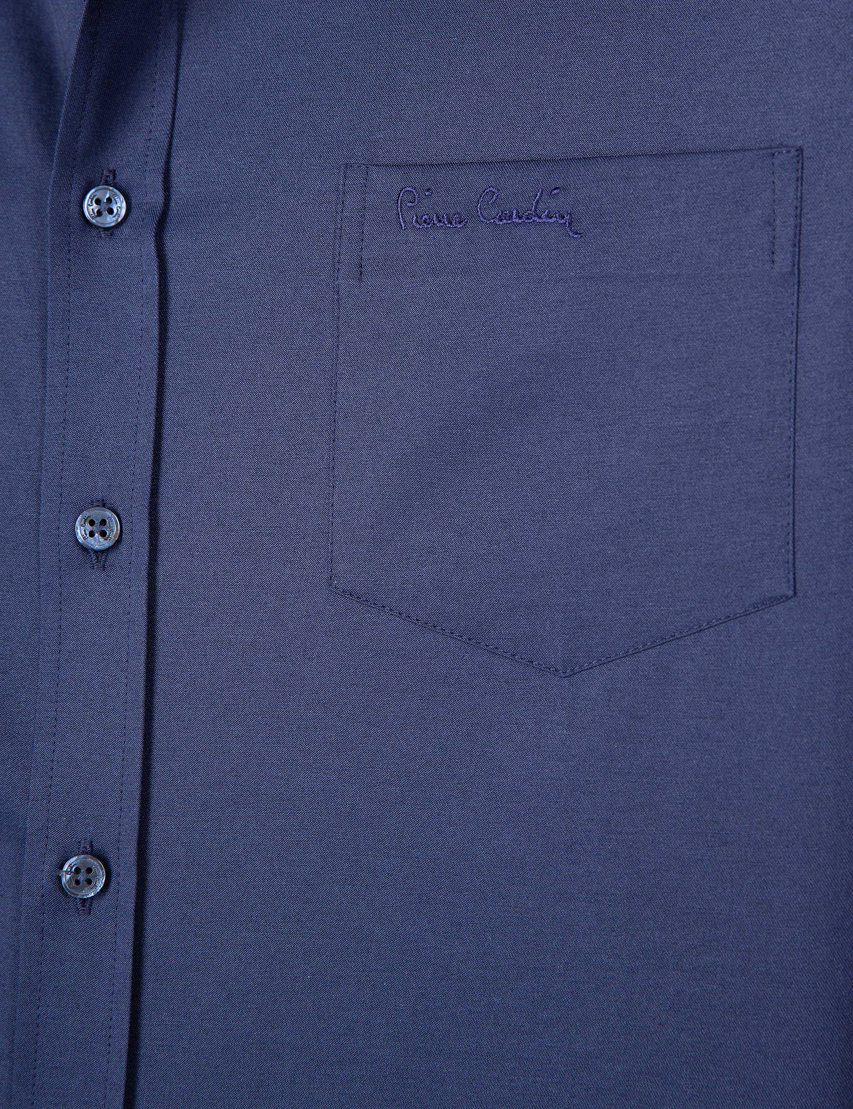 Lacivert Regular Fit Klasik Gömlek