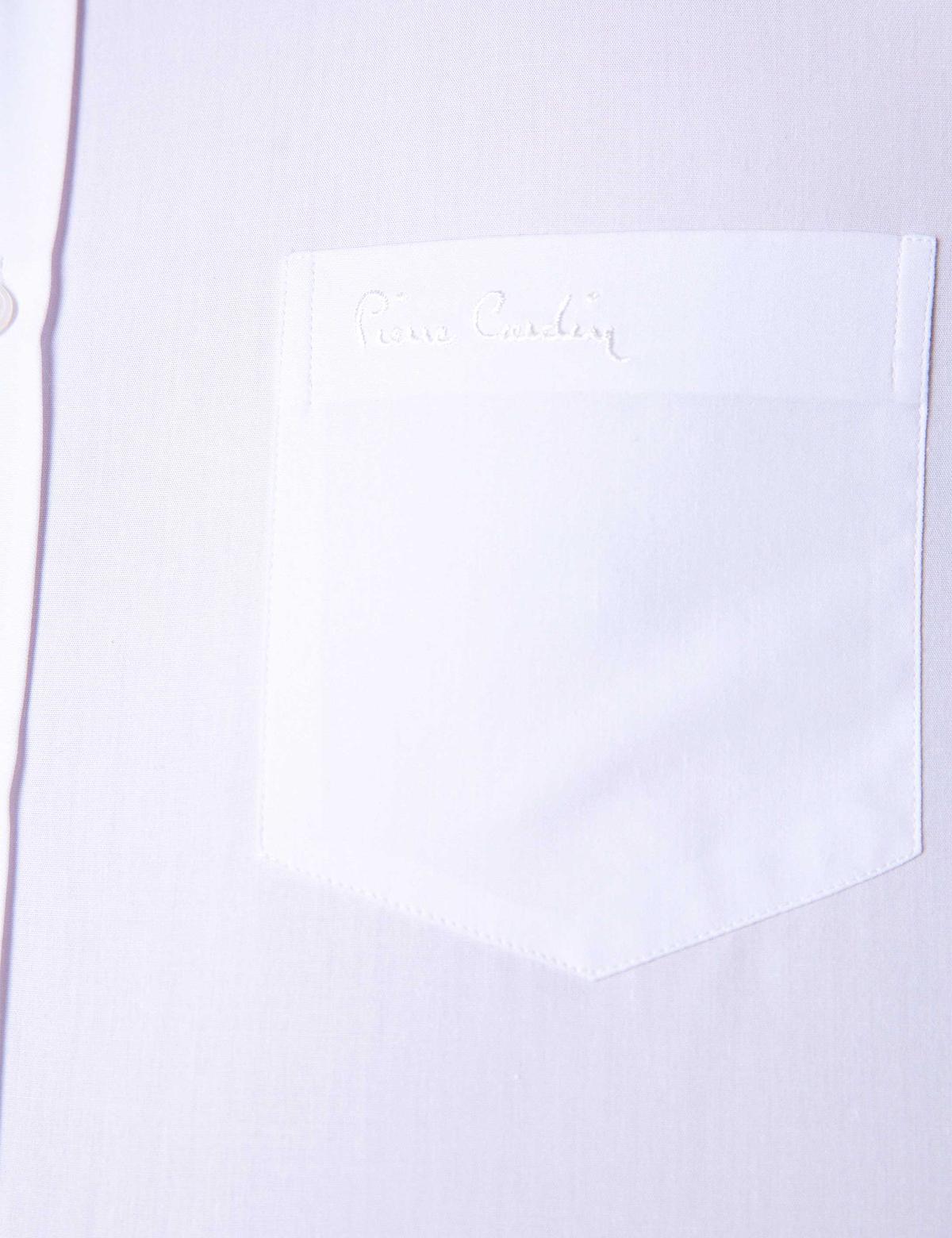 Beyaz Regular Fit Uzun Kollu Basic Gömlek - 50204594019