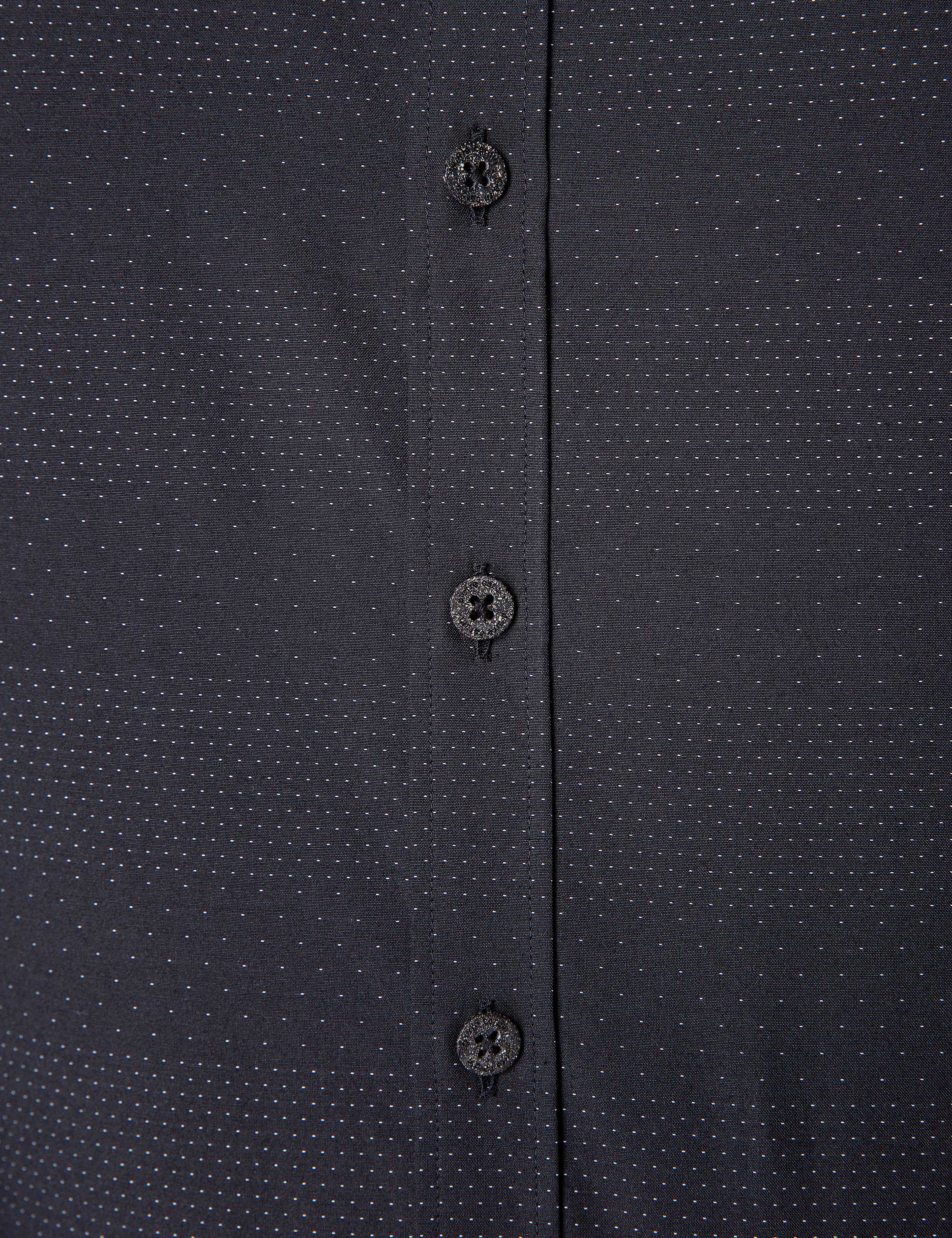 Siyah Slim Fit Gömlek - Image 5