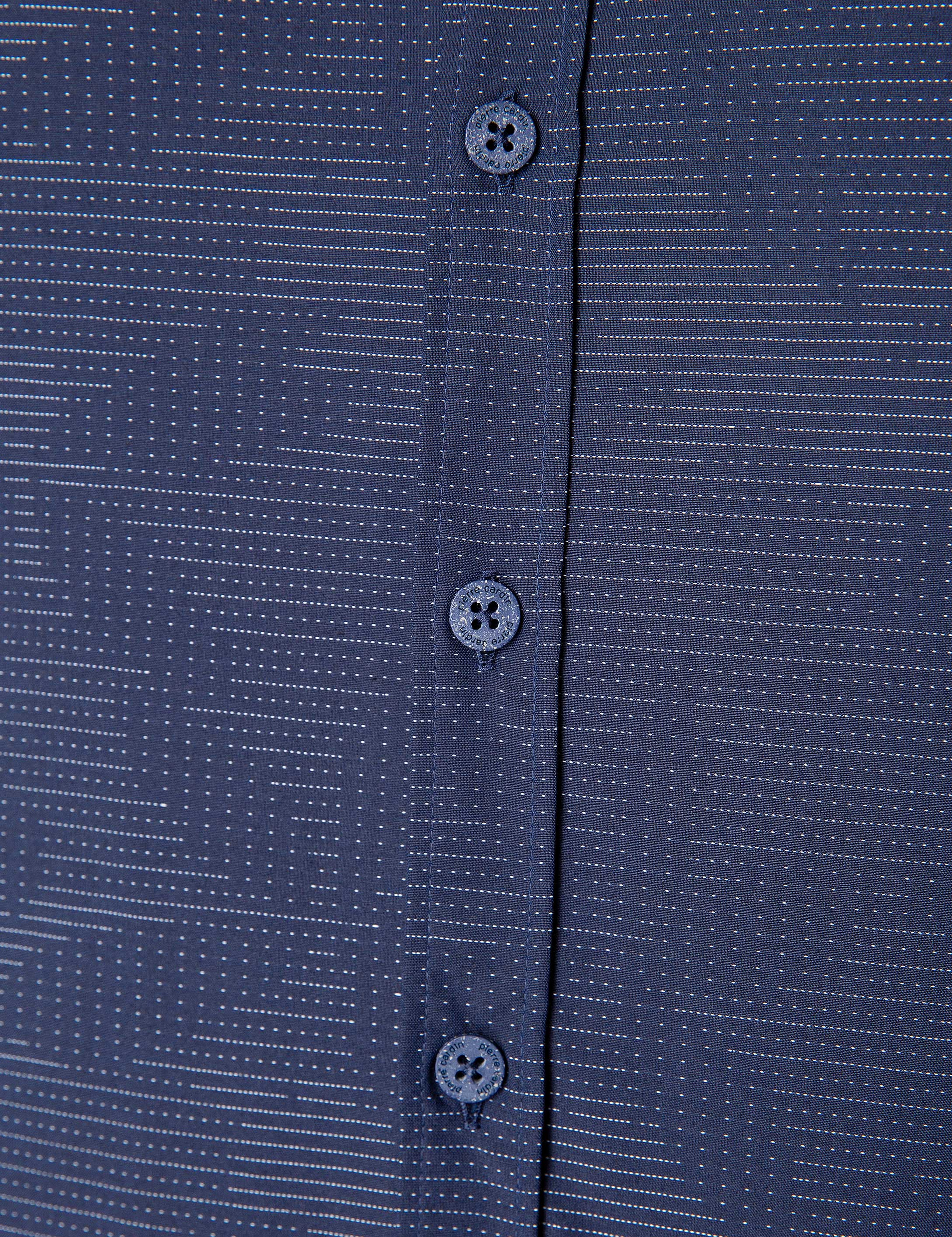 Lacivert Slim Fit Gömlek - Image 5