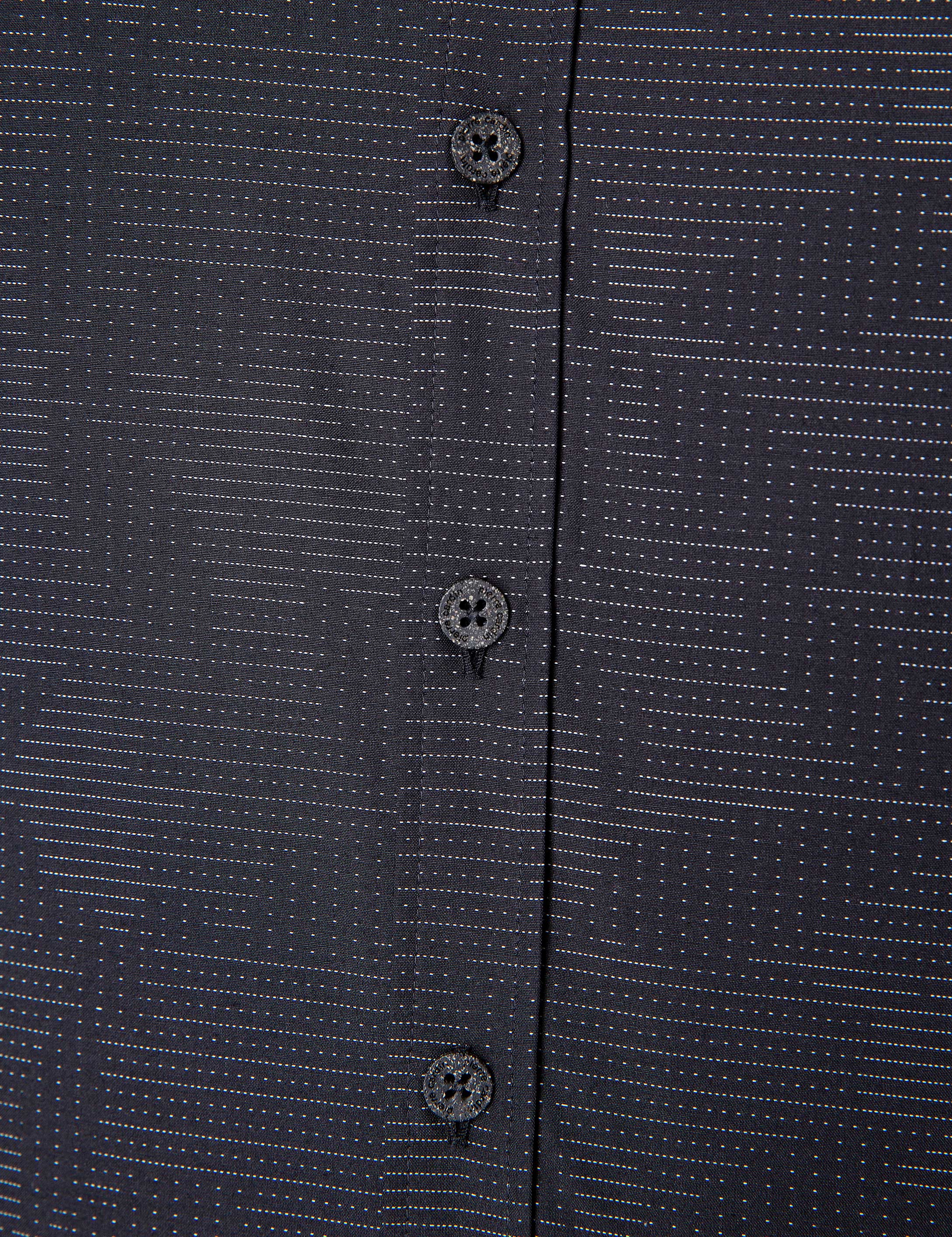 Siyah Slim Fit Gömlek - Image 5
