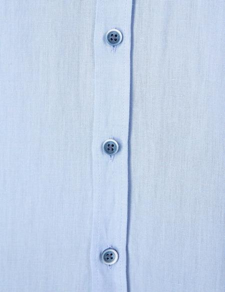 Açık Mavi Slim Fit Kısa Kollu Gömlek - 50204624103