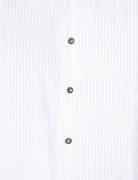 Beyaz Slim Fit Smokin Gömlek - 50204643008