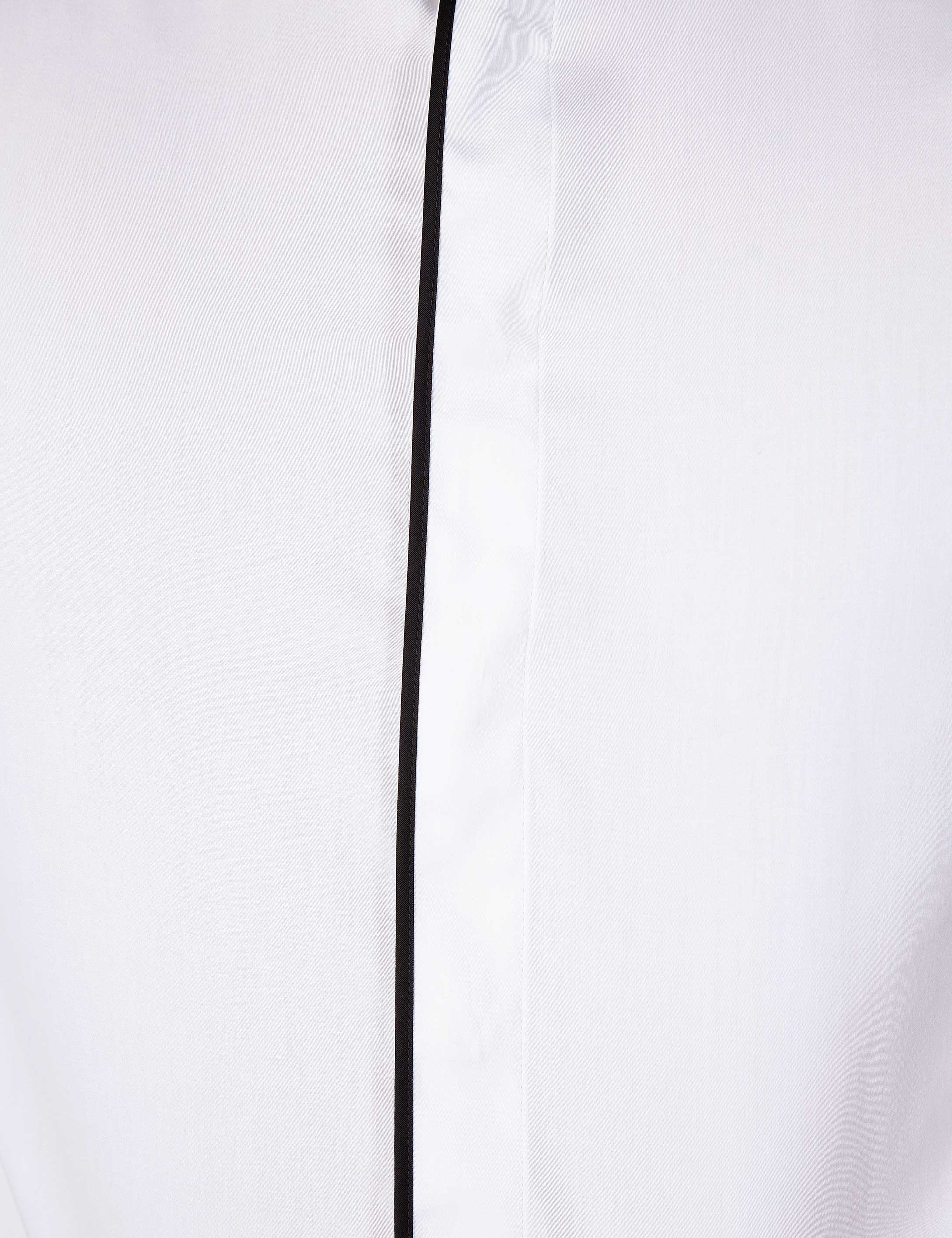 Beyaz Slim Fit Smokin Gömlek
