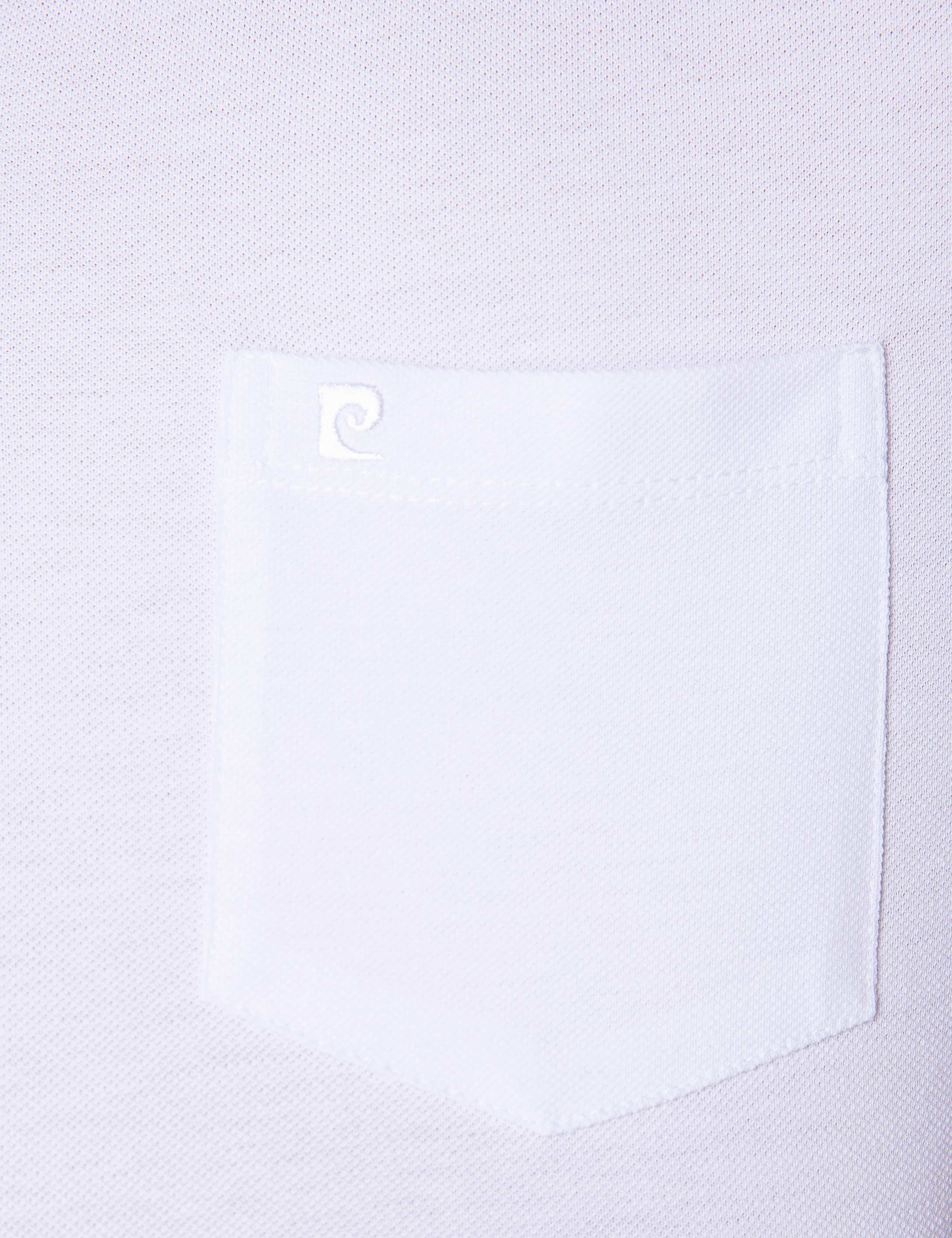 Beyaz Regular Fit Polo Yaka Basic Tişört