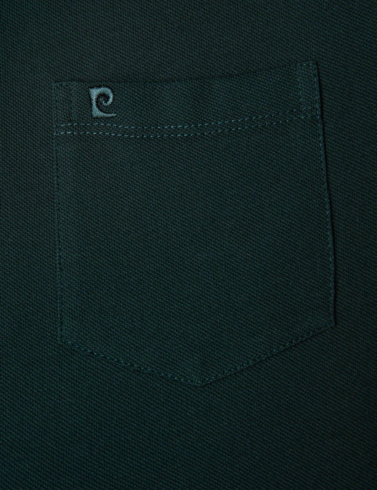 Koyu Yeşil Regular Fit Polo Yaka Basic T-Shirt - 50204835078