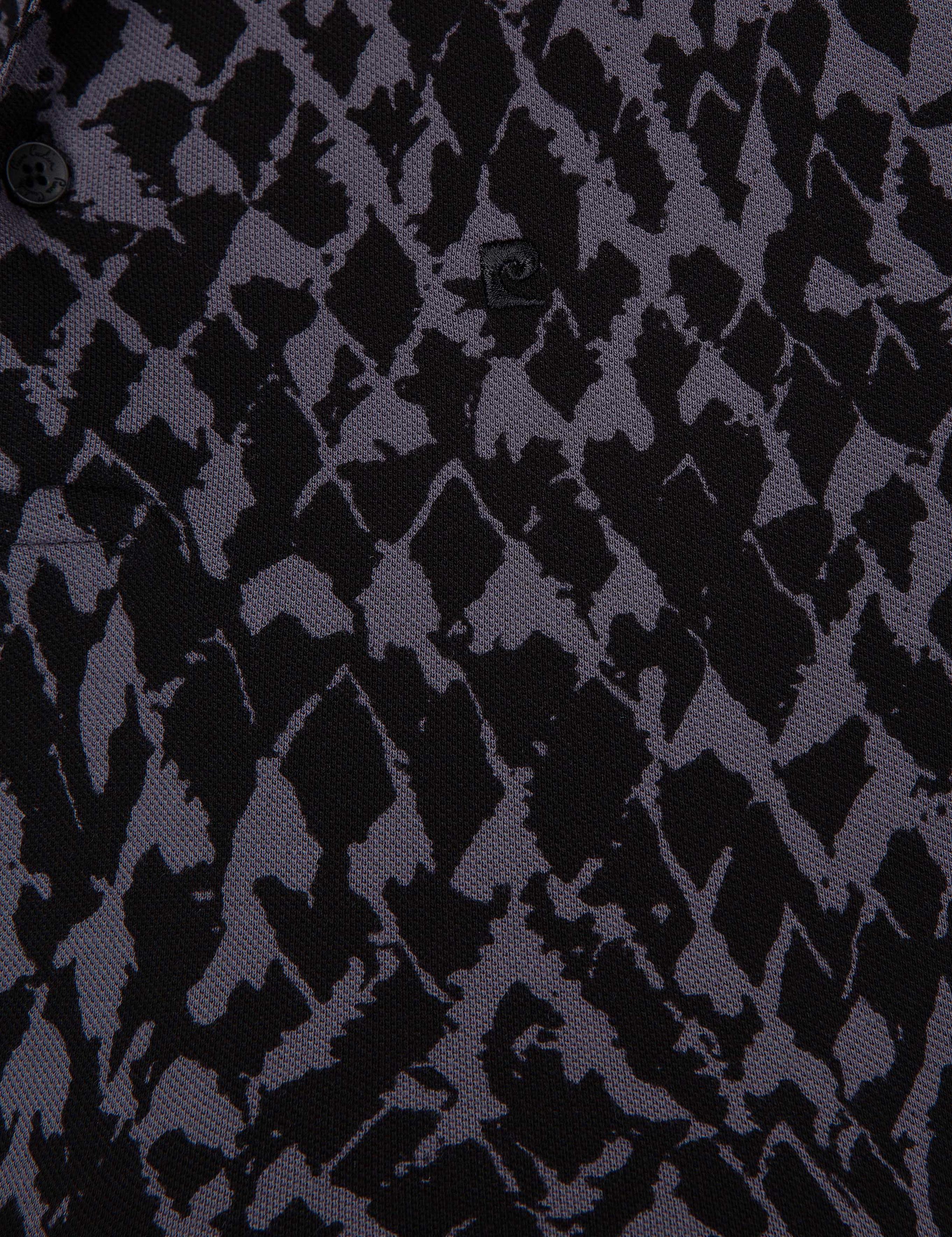 Siyah Slim Fit Polo Yaka T-Shirt