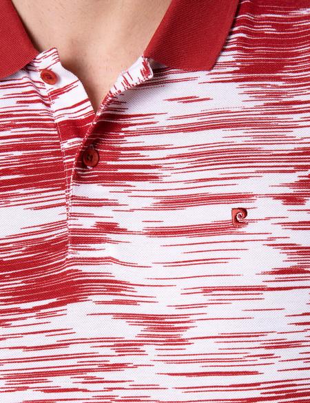 Kiremit Slim Fit Tişört - 50205613002