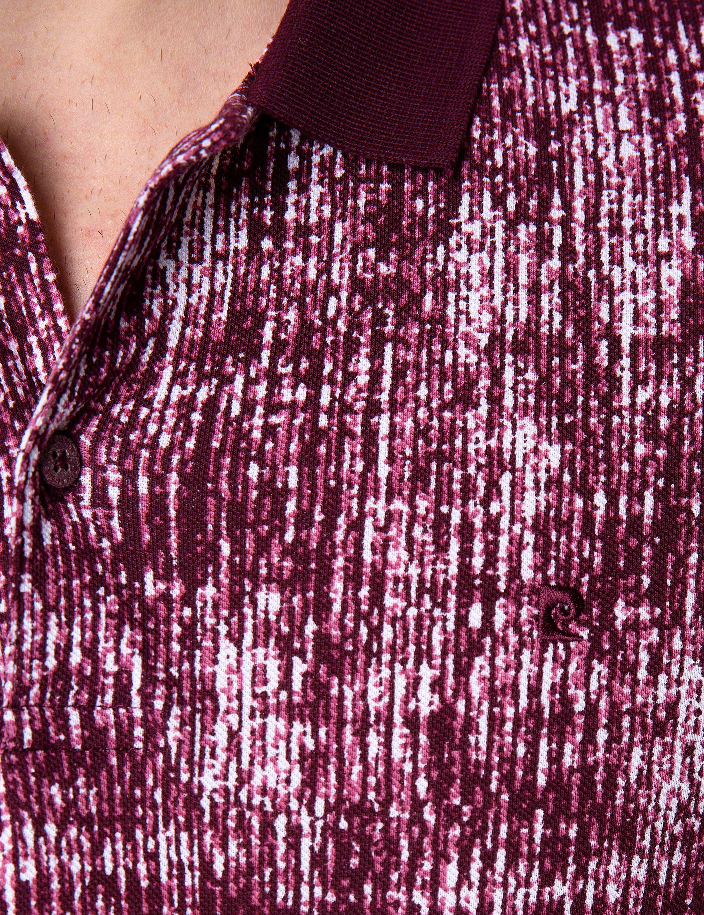 Bordo Slim Fit Tişört