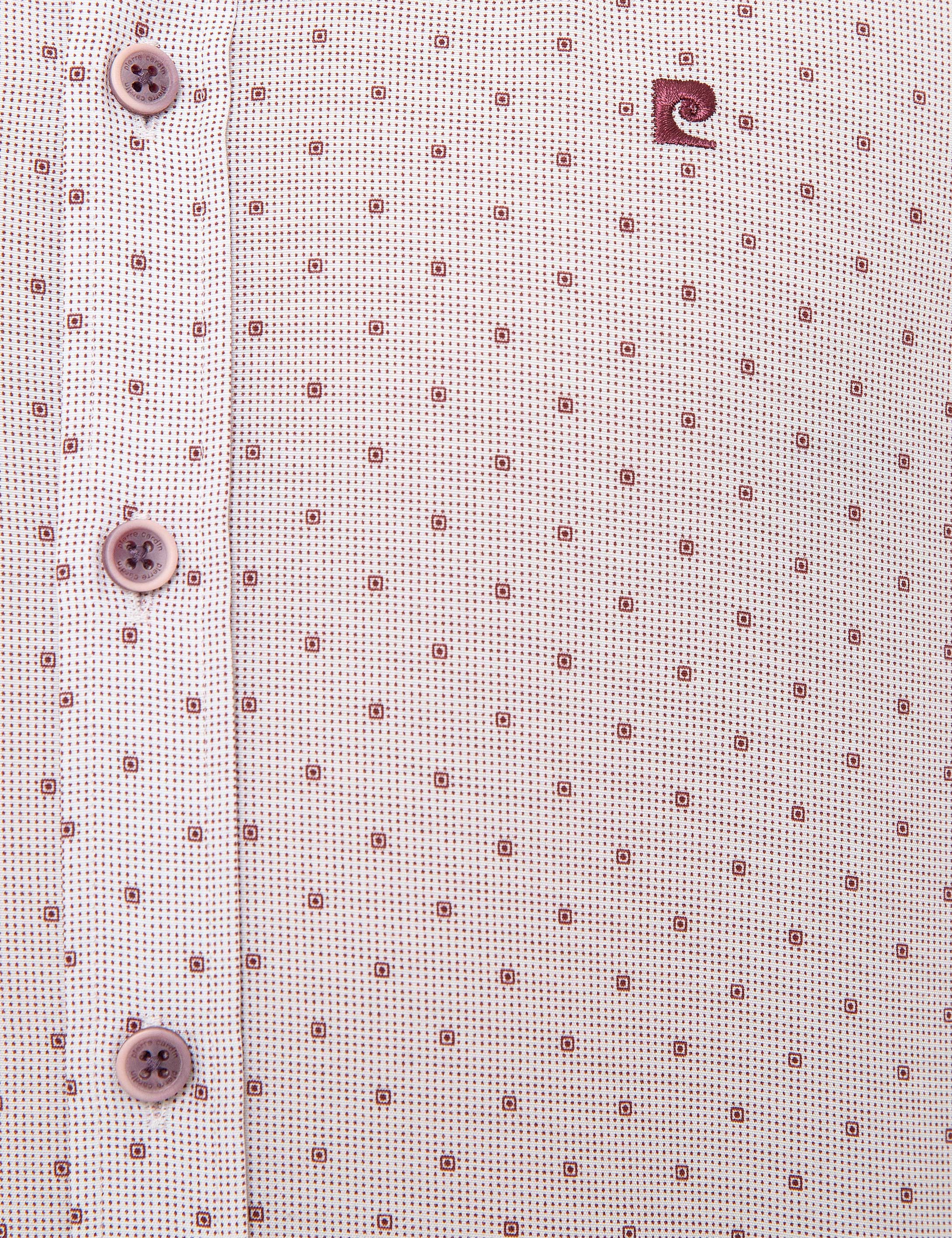 Bordo Slim Fit Uzun Kollu Gömlek - Image 5