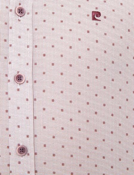 Bordo Slim Fit Uzun Kollu Gömlek - 50205888029