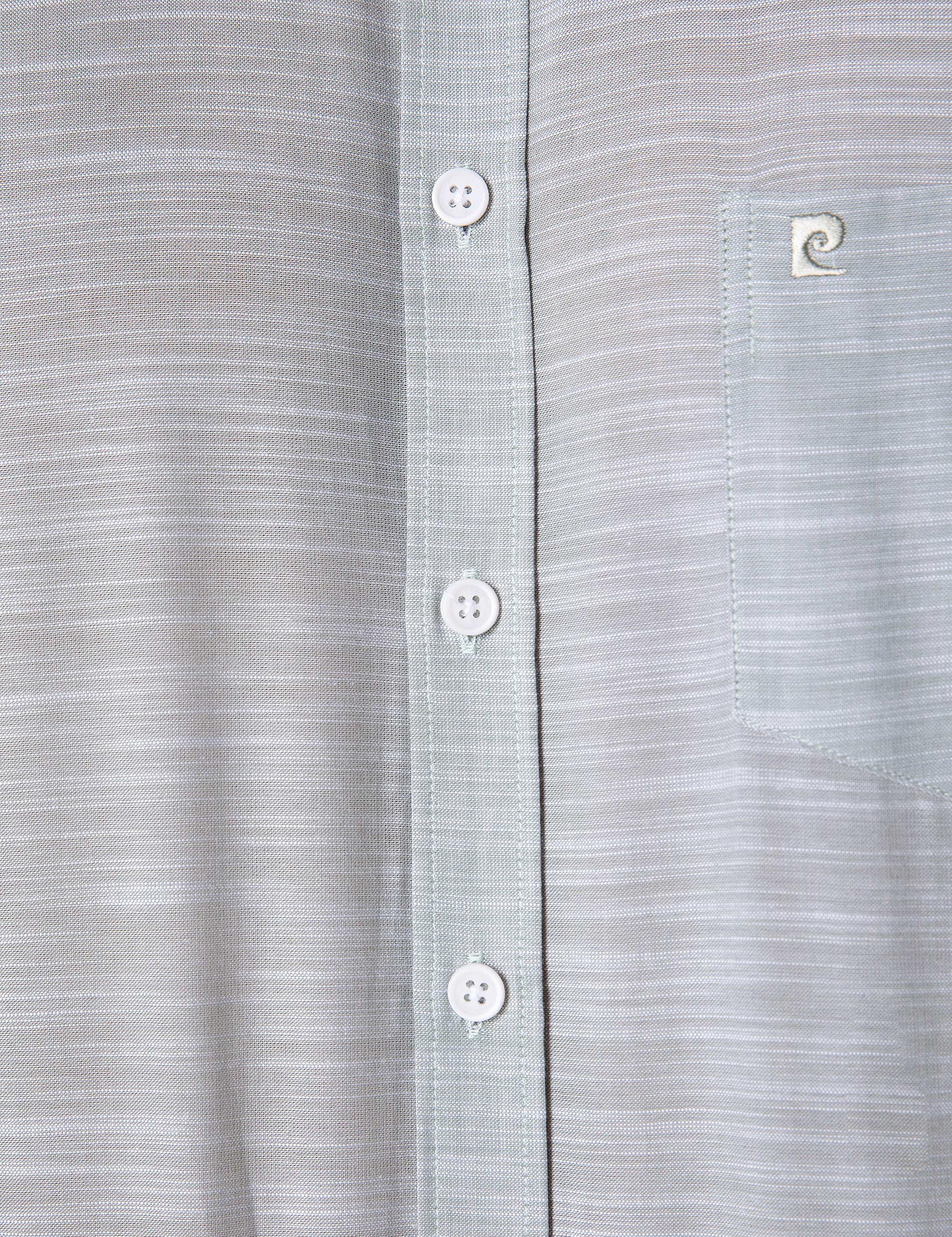 Yeşil Regular Fit Kısa Kollu Gömlek