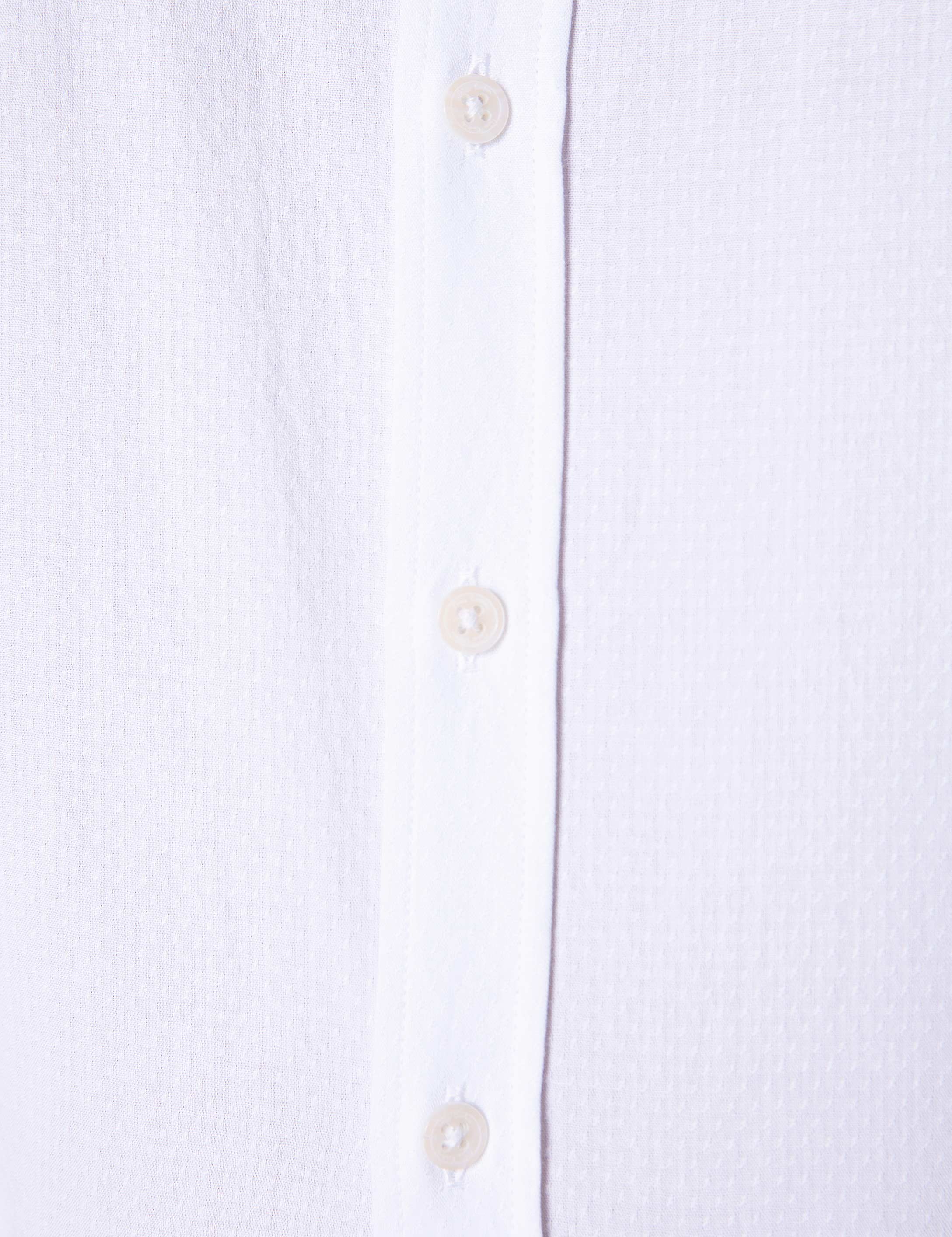Beyaz Slim Fit Uzun Kollu Gömlek