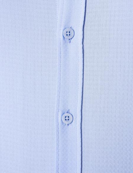 Açık Mavi Slim Fit Gömlek - 50206163003