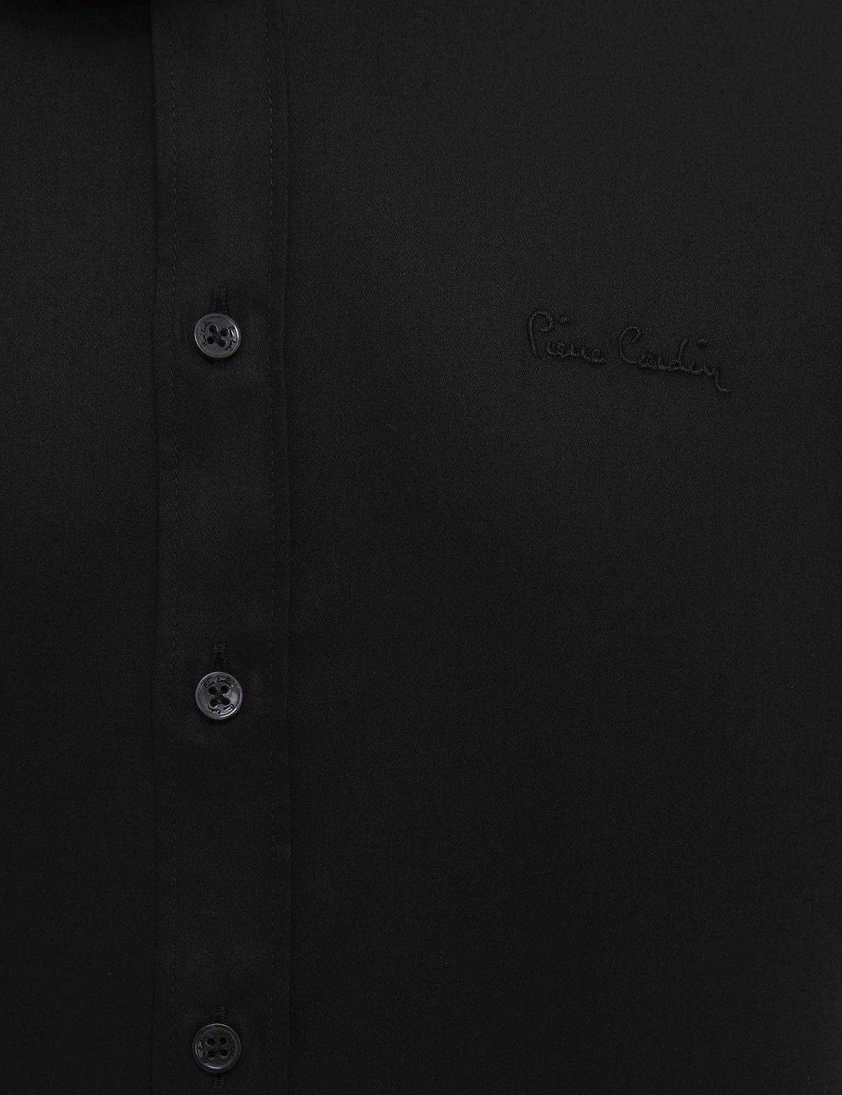 Siyah Slim Fit Uzun Kollu Klasik Gömlek - 50207631014