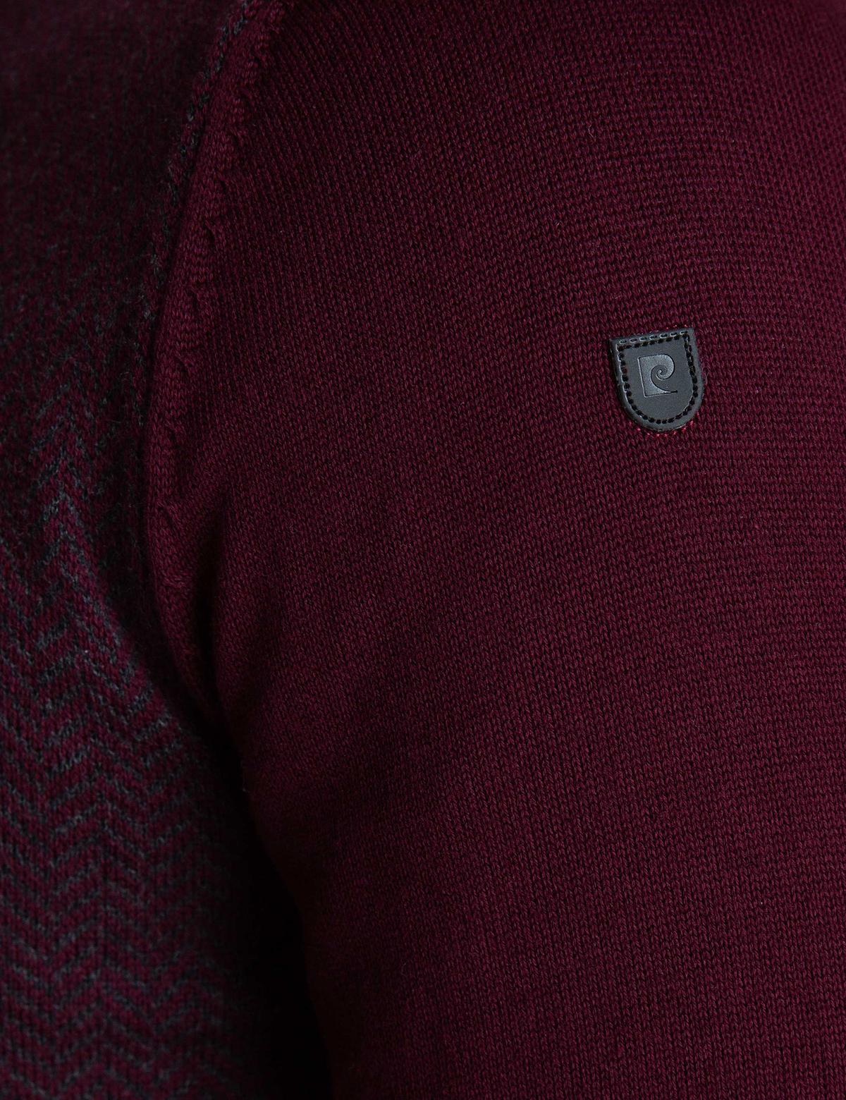 Bordo Slim Fit Kazak - 50205226019