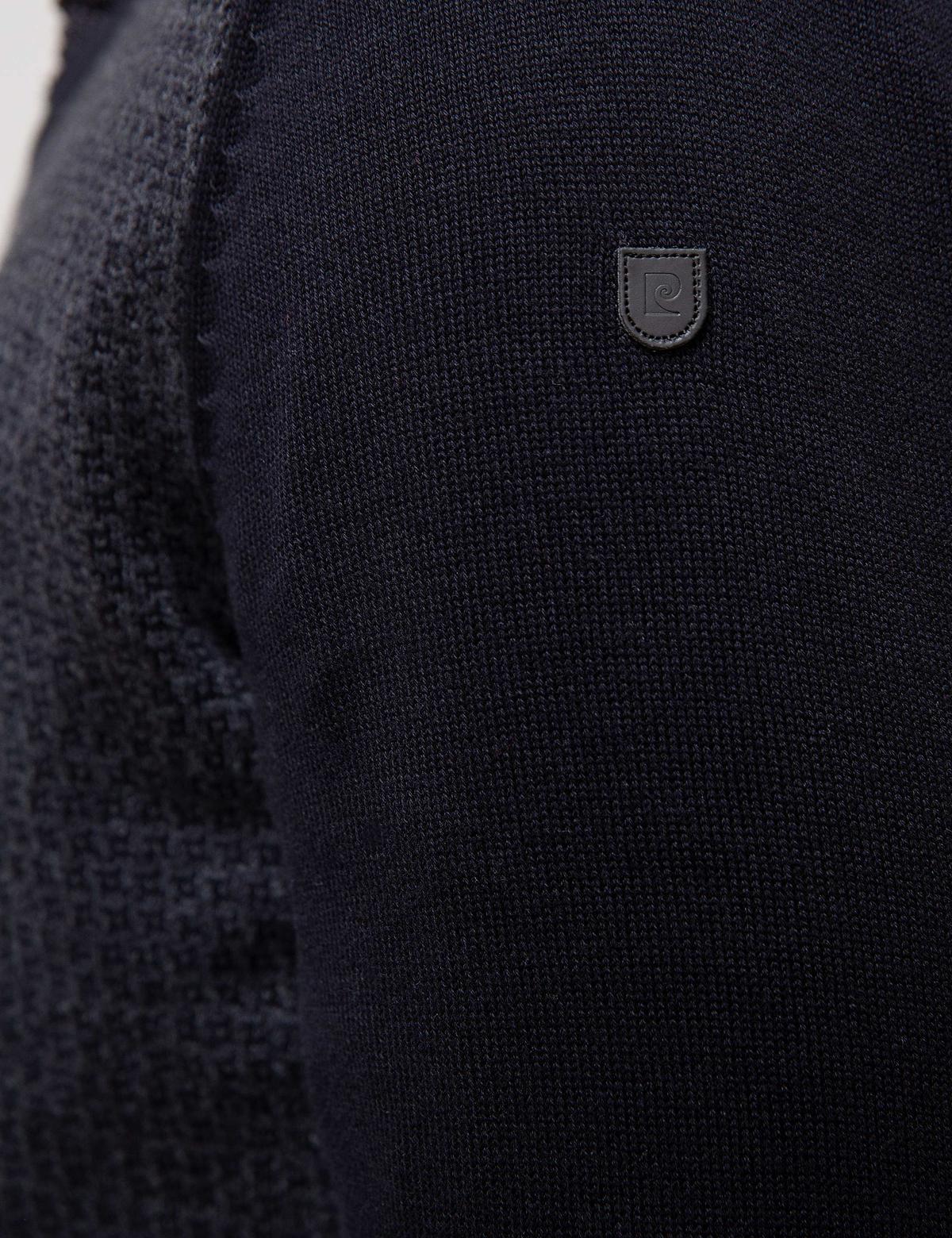 Siyah Slim Fit Kazak - 50205263013