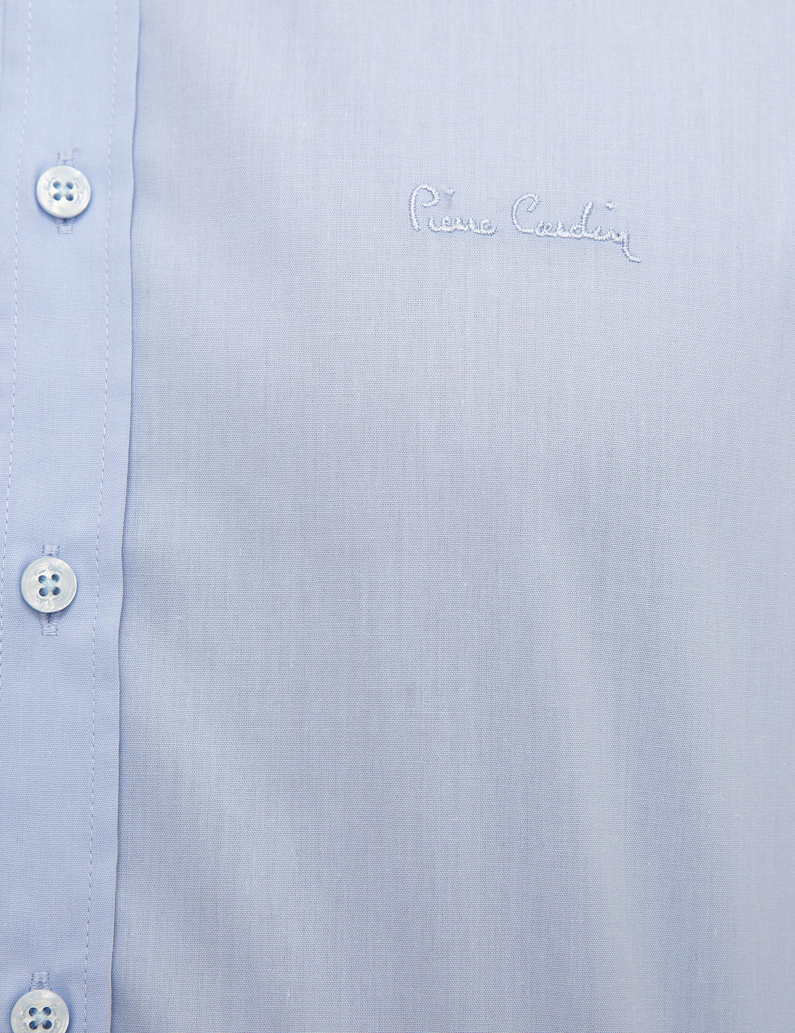 Açık Mavi Slim Fit Uzun Kollu Klasik Gömlek