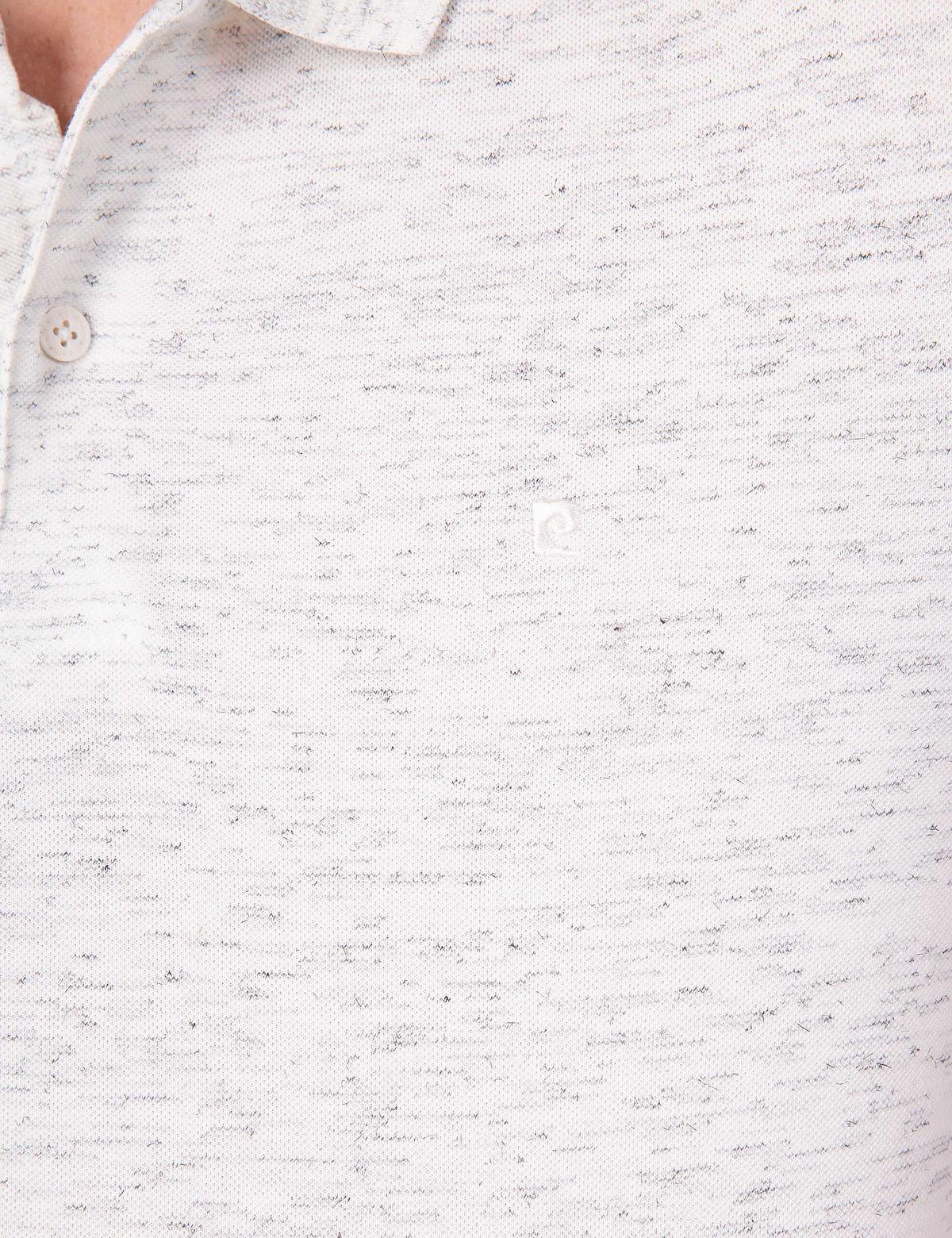 Beyaz Slim Fit Polo Yaka T-Shirt - 50203588006