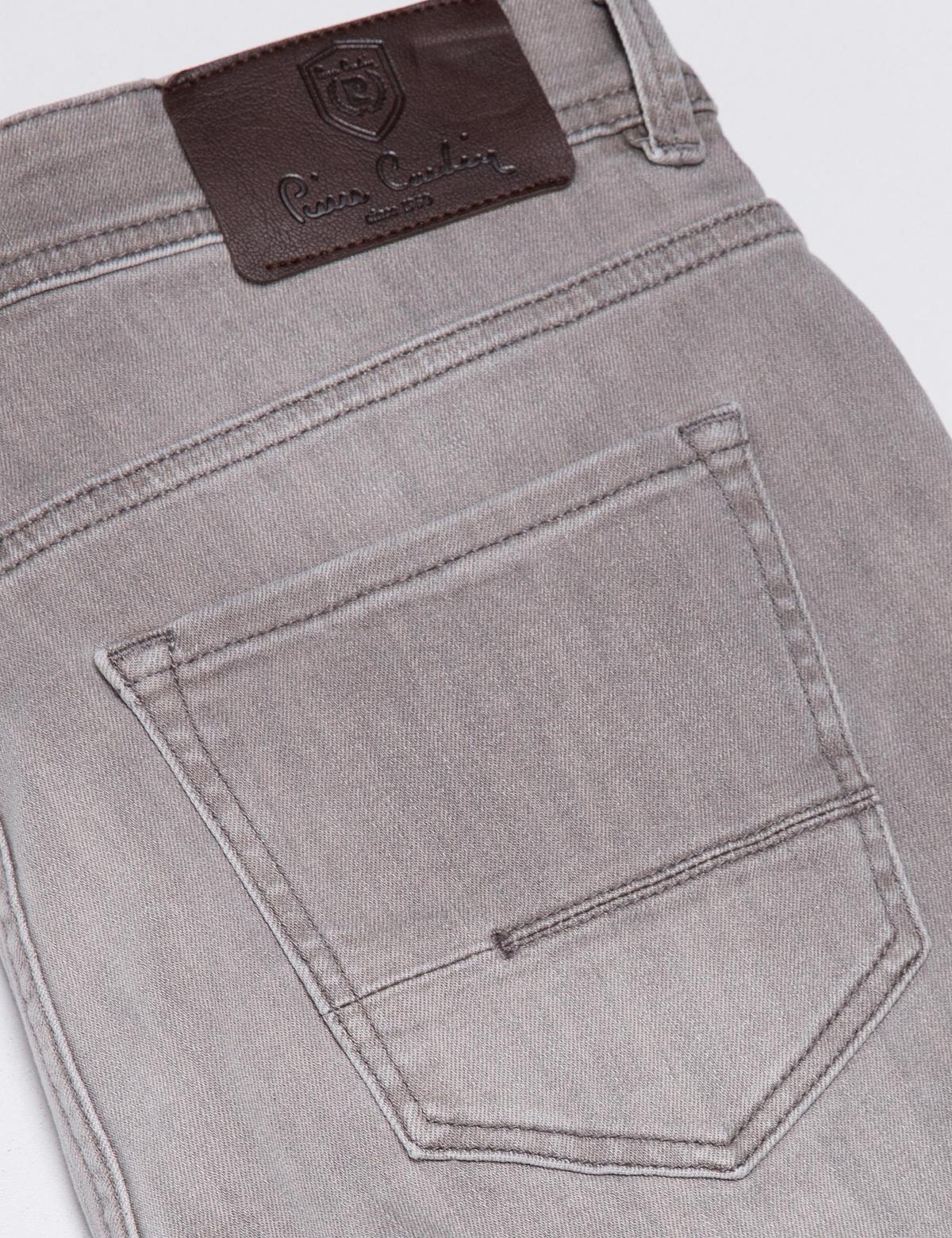 Gri Denim Pantolon - 50185663017